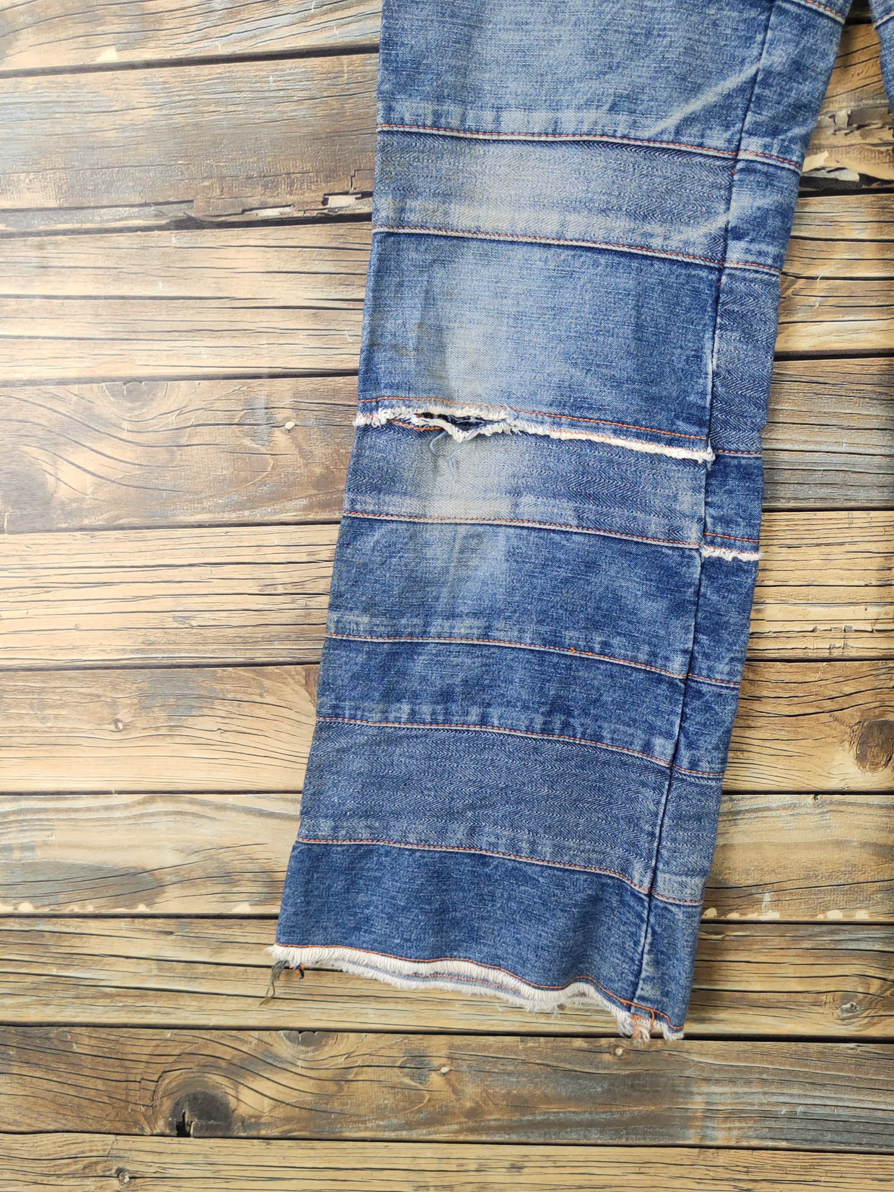 Japanese Brand DL Hagi Stye Like Hysteric Back & Forth denim Pants #W1593 Size US 27 - 5 Thumbnail