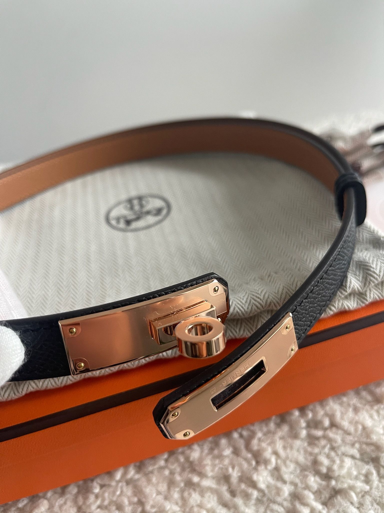 Hermes Hermes Kelly 18 Epsom belt Size ONE SIZE - 4 Thumbnail