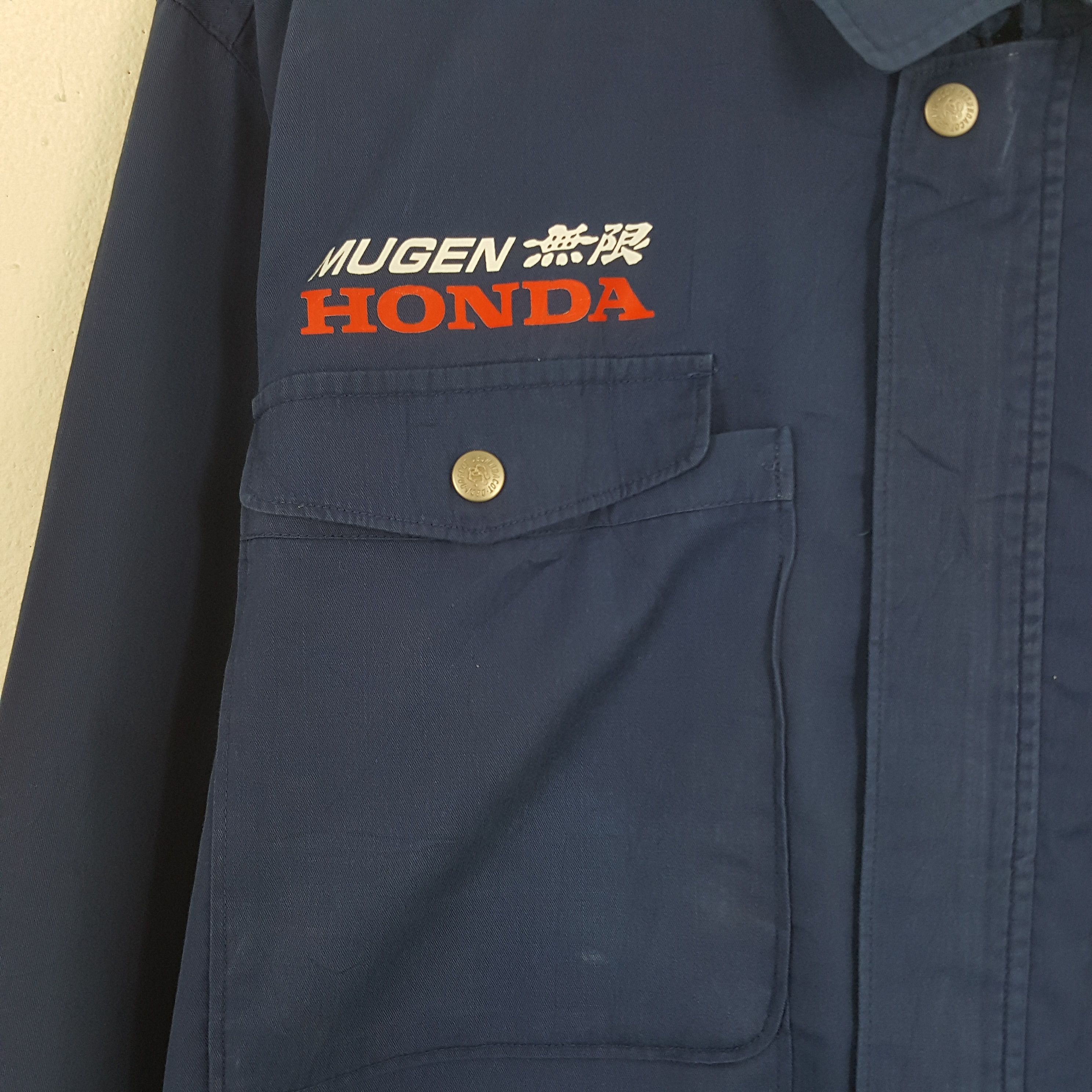 Honda × Vintage Vintage Mugen Honda Racing Custom Sport Japan Worker Jacket Size US M / EU 48-50 / 2 - 4 Thumbnail