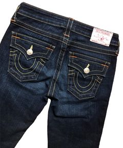 Vintage PETITE True Religion y2k bootcut jeans