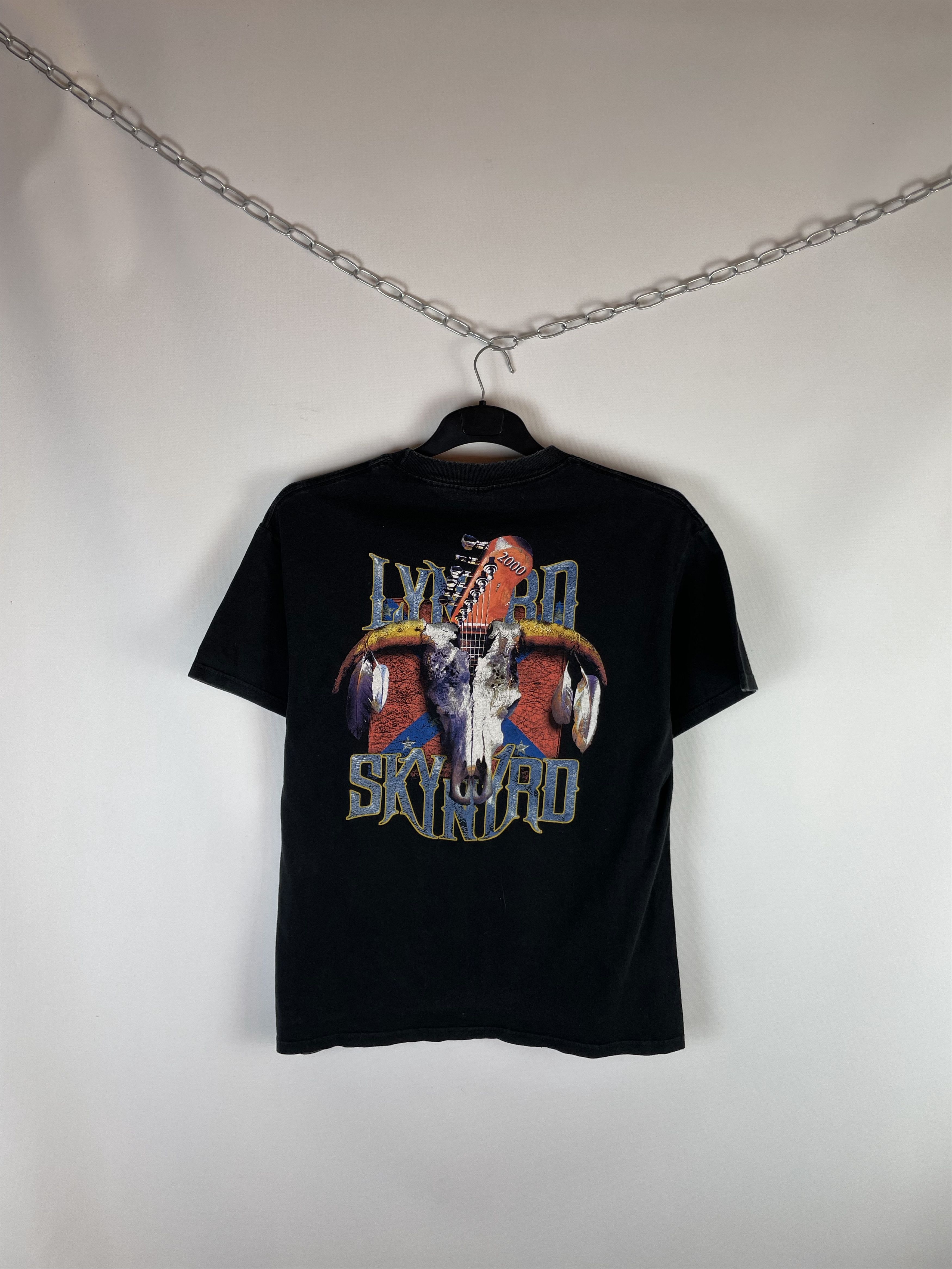 Band Tees Vintage Lynrd Skynrd 2000’s Eagle Skull band t-shirt Size US L / EU 52-54 / 3 - 6 Thumbnail
