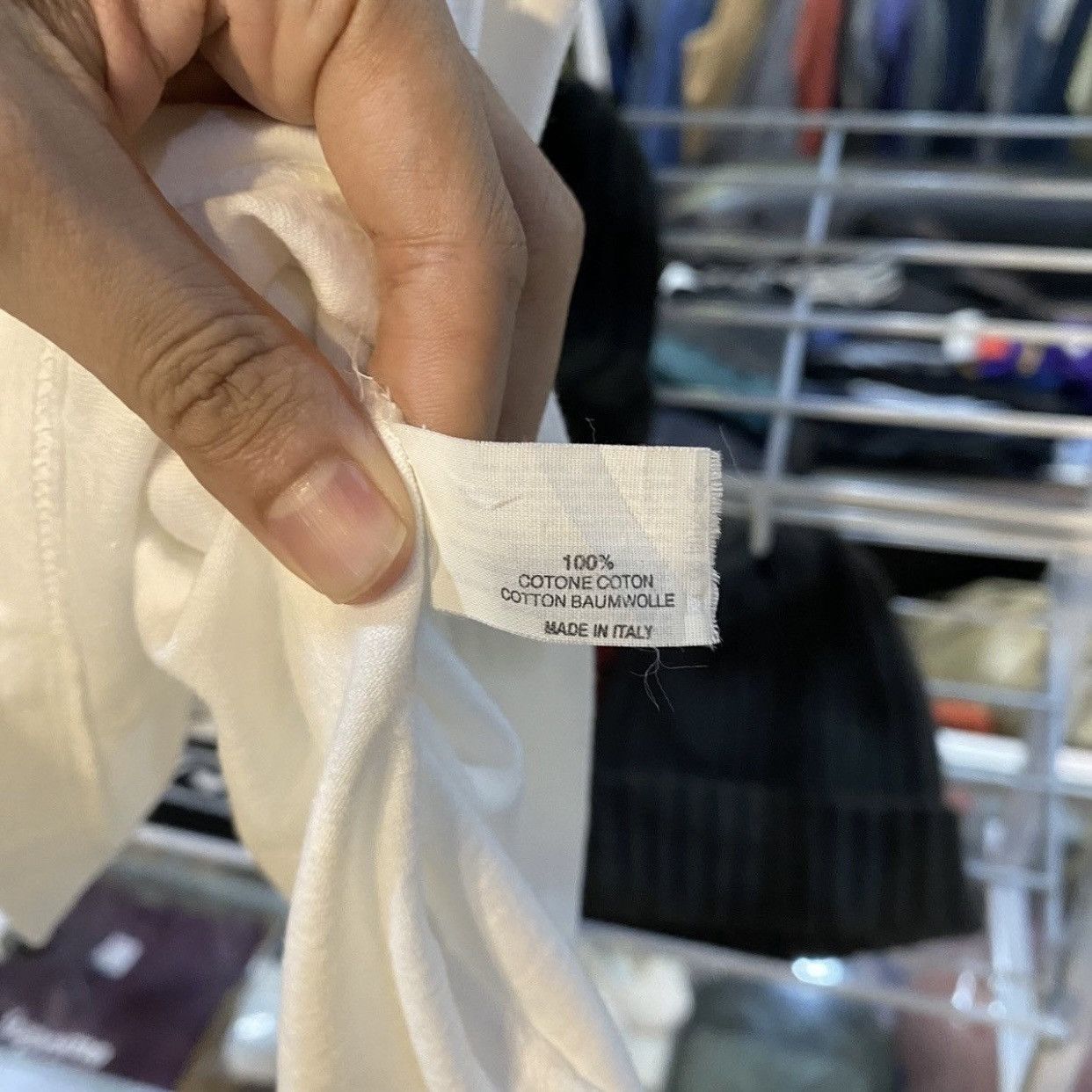Valentino Vintage Valentino Studio Checked Logo T-shirt Size US L / EU 52-54 / 3 - 10 Thumbnail