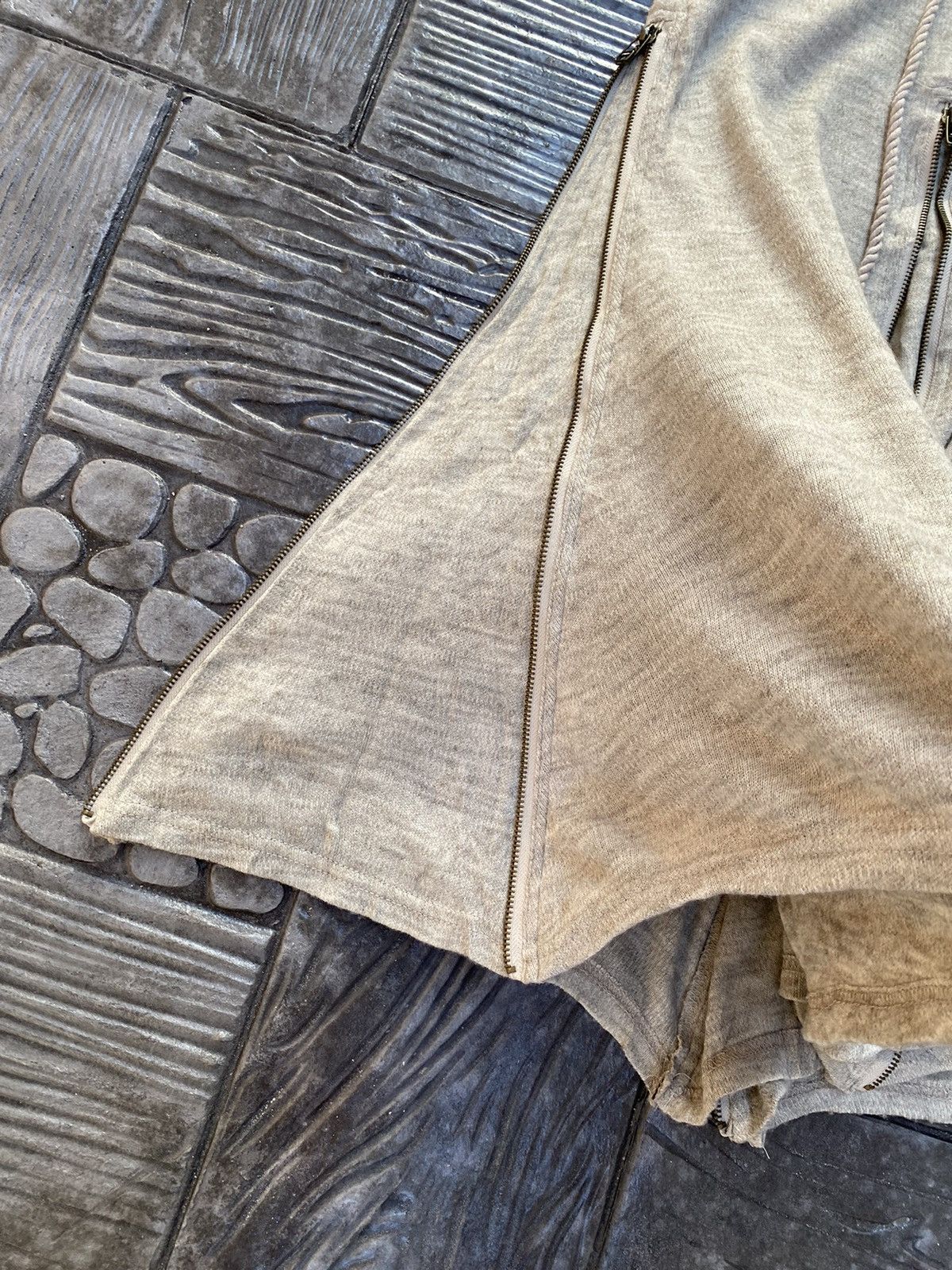 If Six Was Nine 🔥RARE🔥 GOA Mermaid Inspired Multi Zipped Sandy Brown Skirt Size 30" / US 8 / IT 44 - 9 Thumbnail