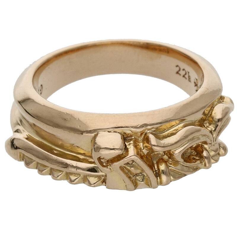 Half Classic Dagger Gold Ring