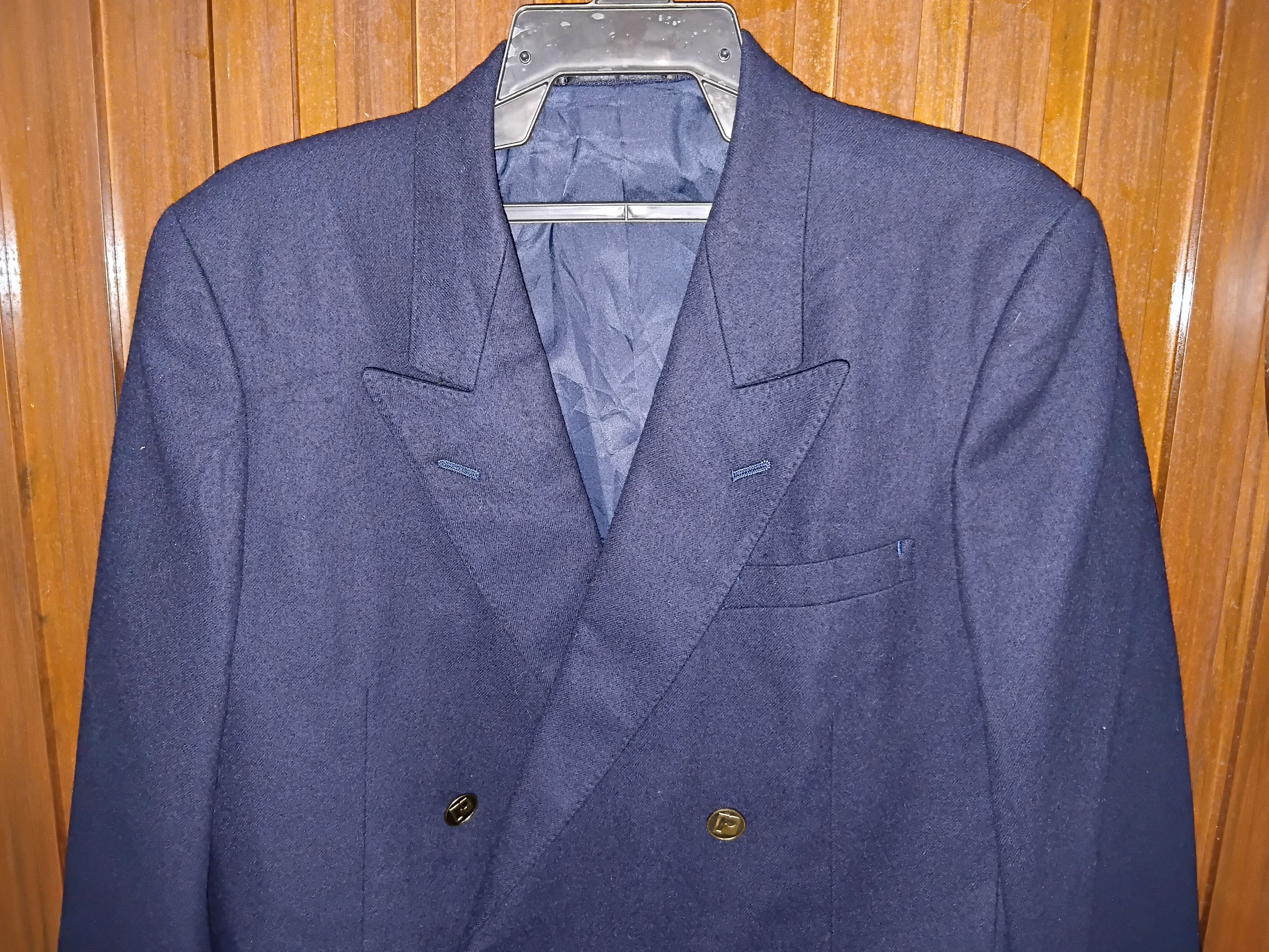 Other Vintage Paco Rabbane Paris Blazer Coat Wool Jacket Size US M / EU 48-50 / 2 - 2 Thumbnail