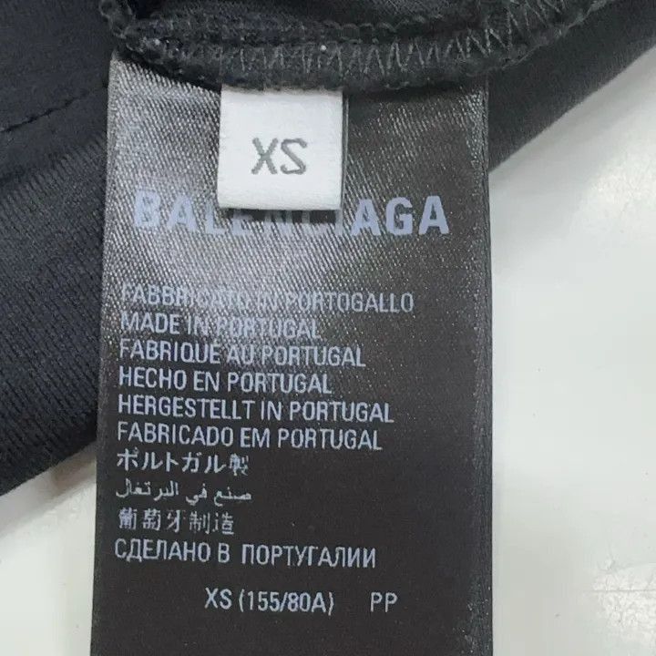 Balenciaga Balenciaga SS23 Logo Graphic Tee for Women 0079-2507 Size XS / US 0-2 / IT 36-38 - 5 Thumbnail