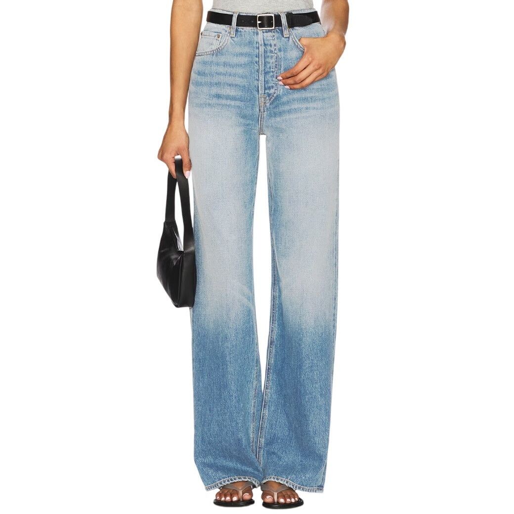 GRLFRND GRLFRND Brooklyn High Rise Straight Jeans in Chelsea Market Size 27" / US 4 / IT 40 - 2 Thumbnail