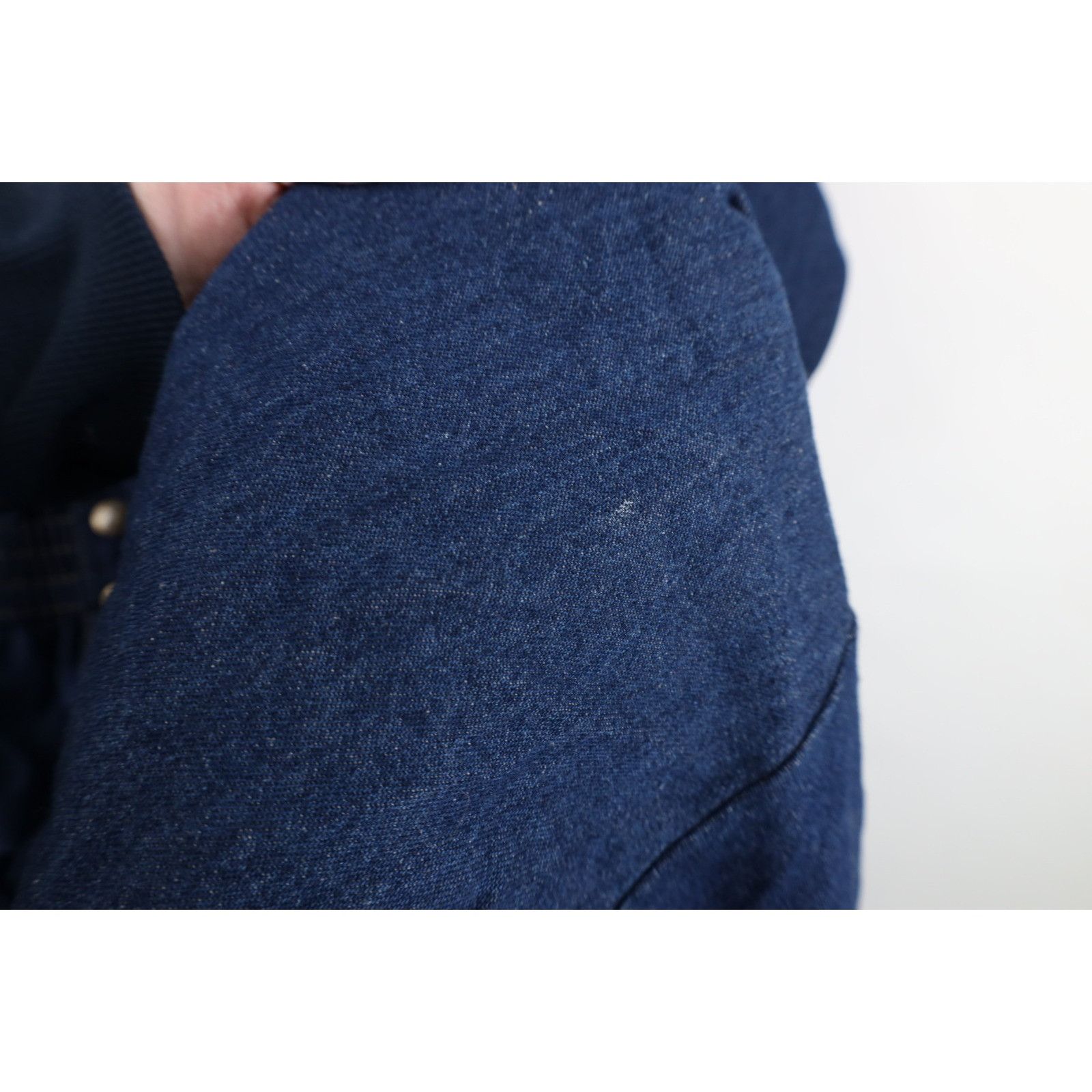 Vintage Deadstock Vintage 70s 80s Streetwear Long Sleeve Denim Dress Size M / US 6-8 / IT 42-44 - 5 Thumbnail