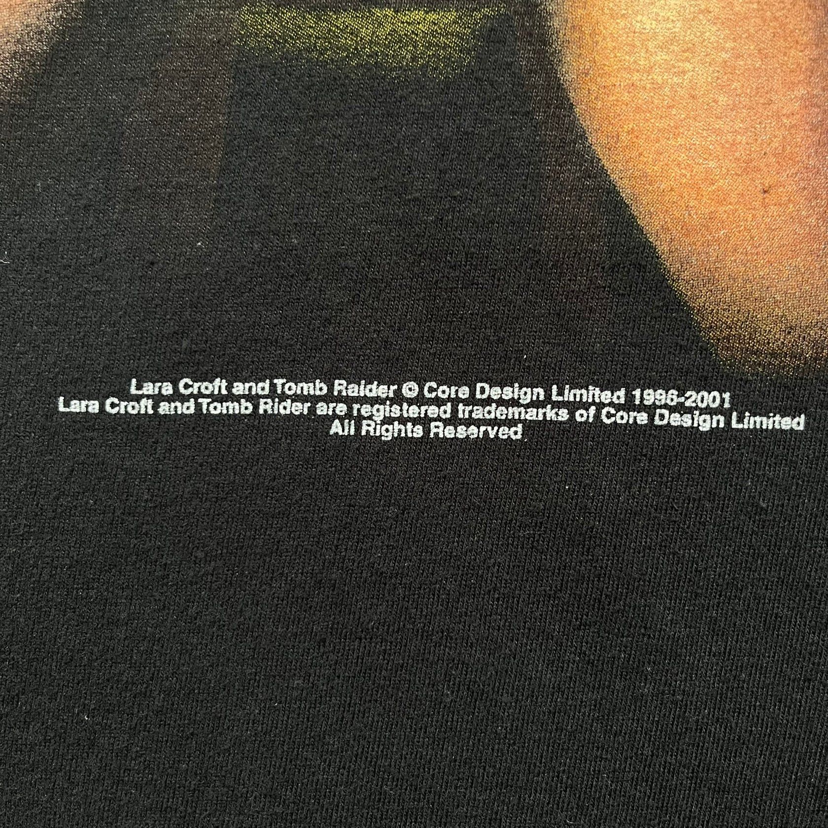 Vintage Tomb Raider Lara Croft 2001 Kiss Tee Size US L / EU 52-54 / 3 - 5 Thumbnail