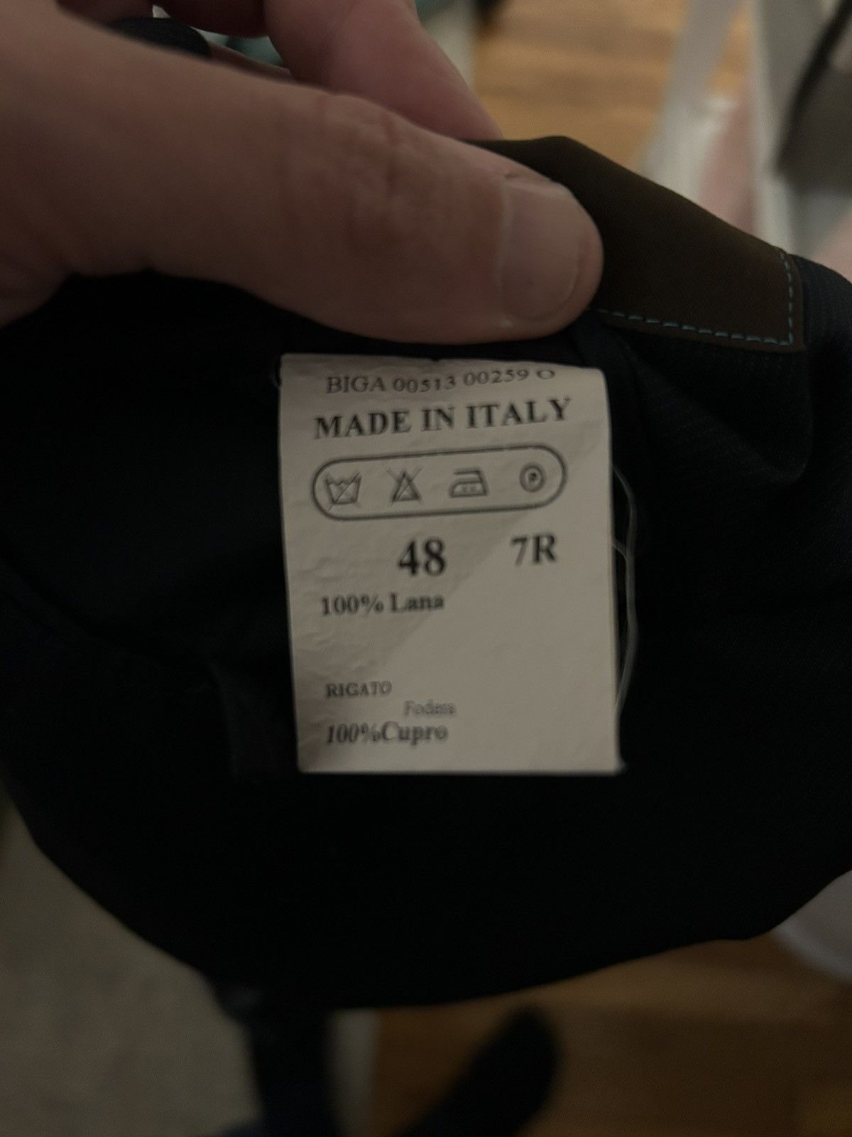 Eidos Napoli Eidos Napoli Navy Unstructured Blazer Size 36R - 2 Thumbnail