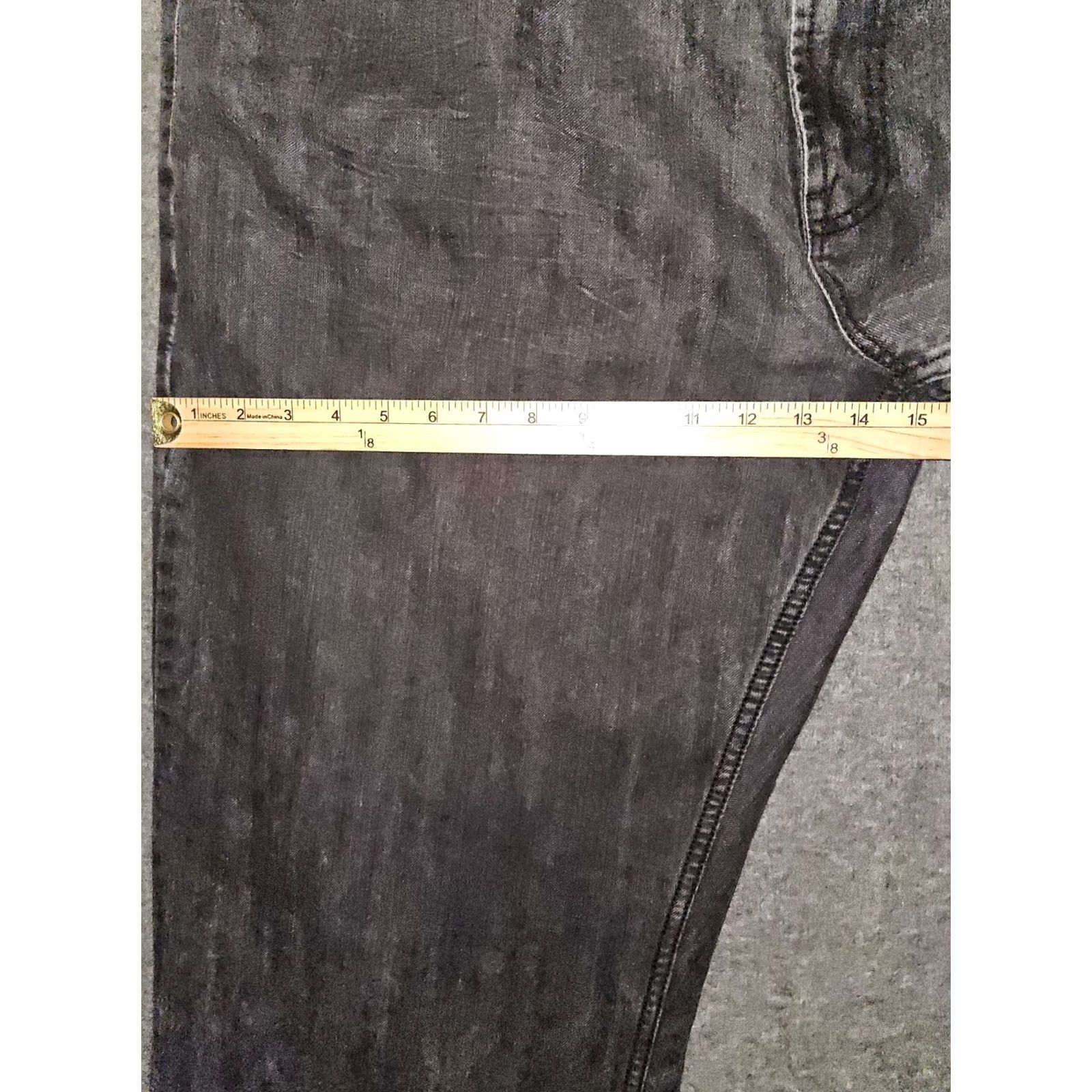 Vintage VINTAGE I Jeans by Buffalo Taylor Easy Straight Jeans Men's 44x30 Black Preppy Casual Shirt? Size US 44 / EU 60 - 7 Thumbnail