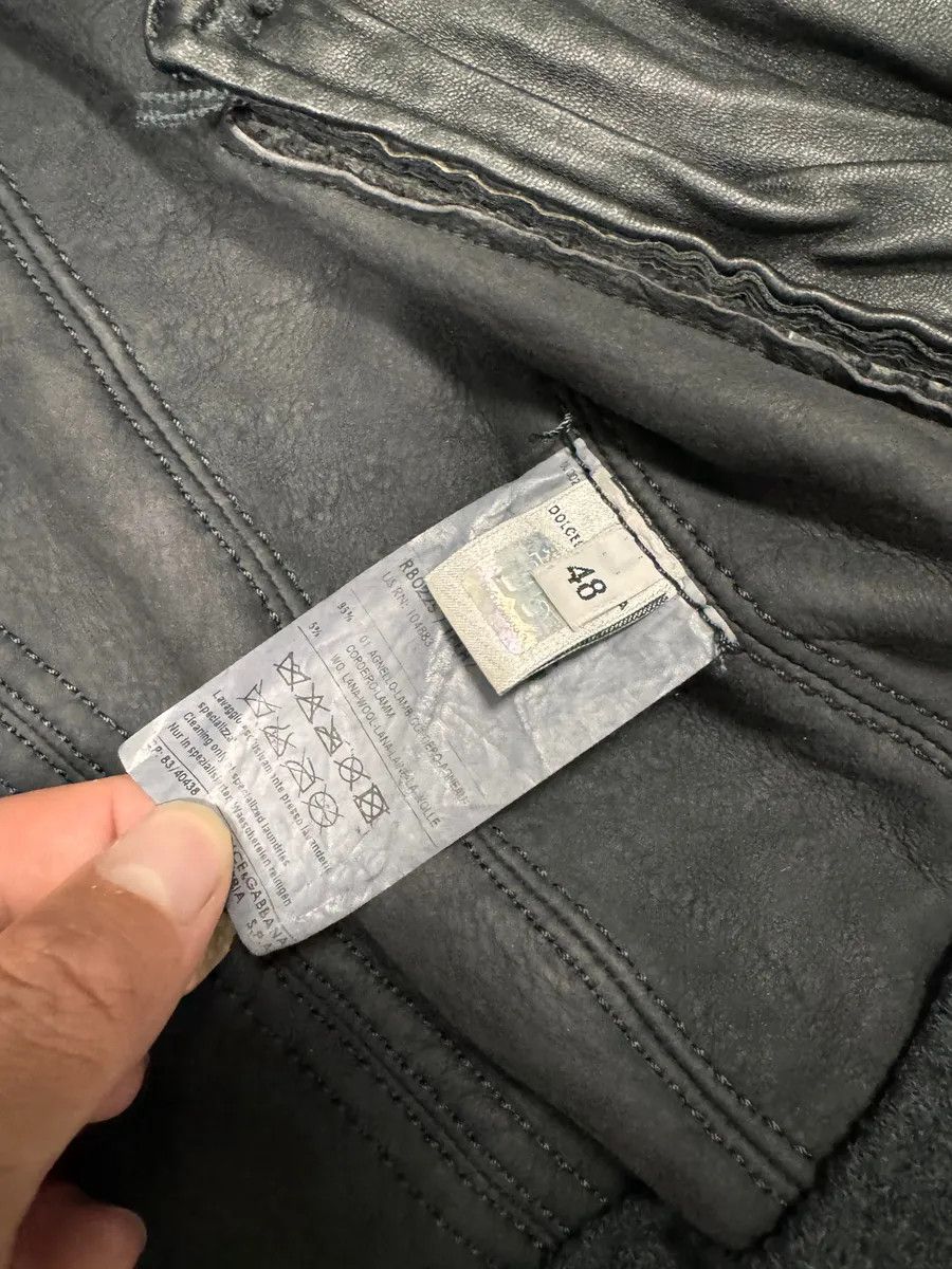 Dolce & Gabbana × Vintage 2000s Dolce & Gabbana Lamb Leather Jacket Size US S / EU 44-46 / 1 - 7 Thumbnail