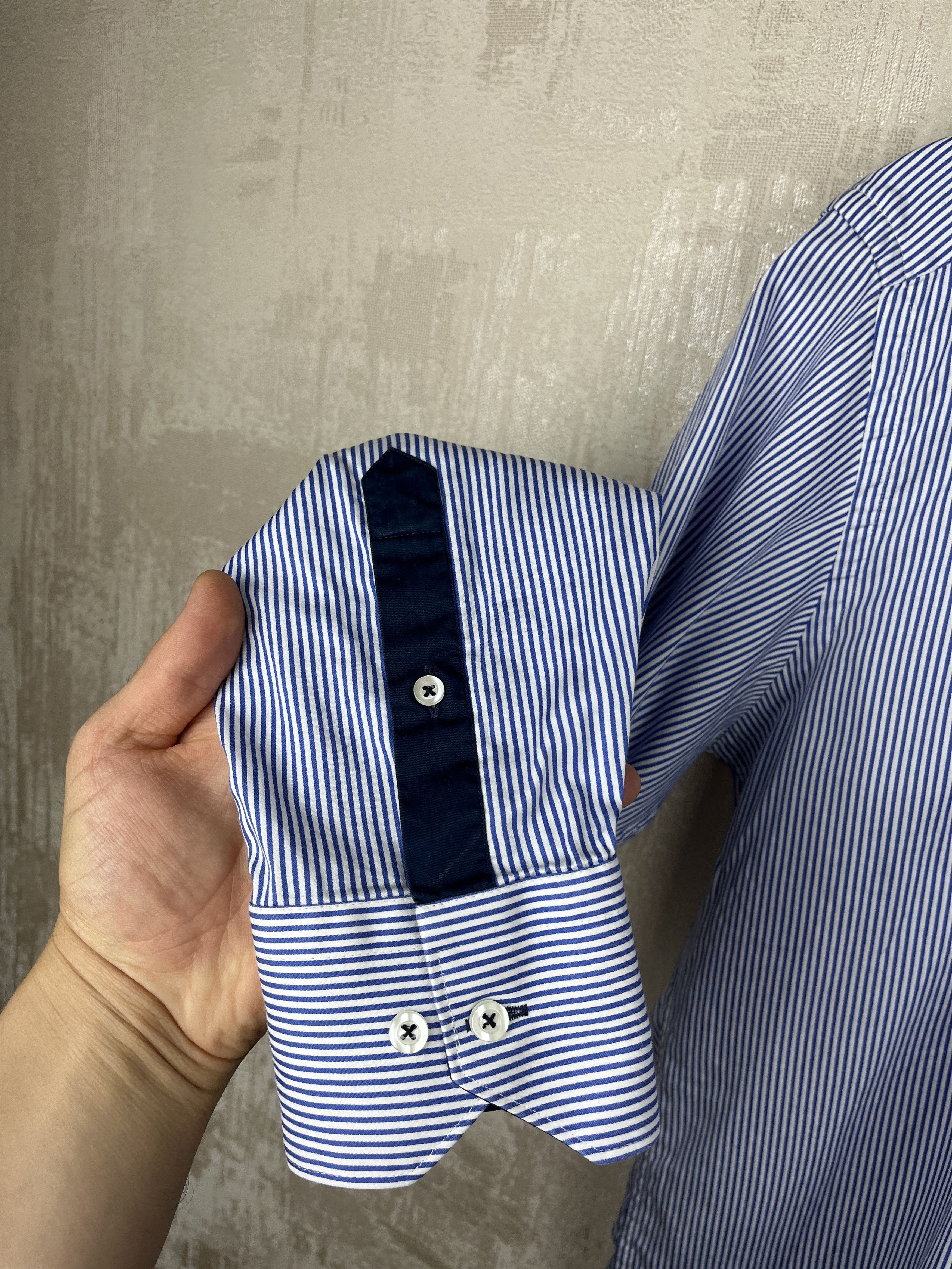 Other Claudio Lugli Striped Long Sleeve Shirt Size US L / EU 52-54 / 3 - 12 Thumbnail