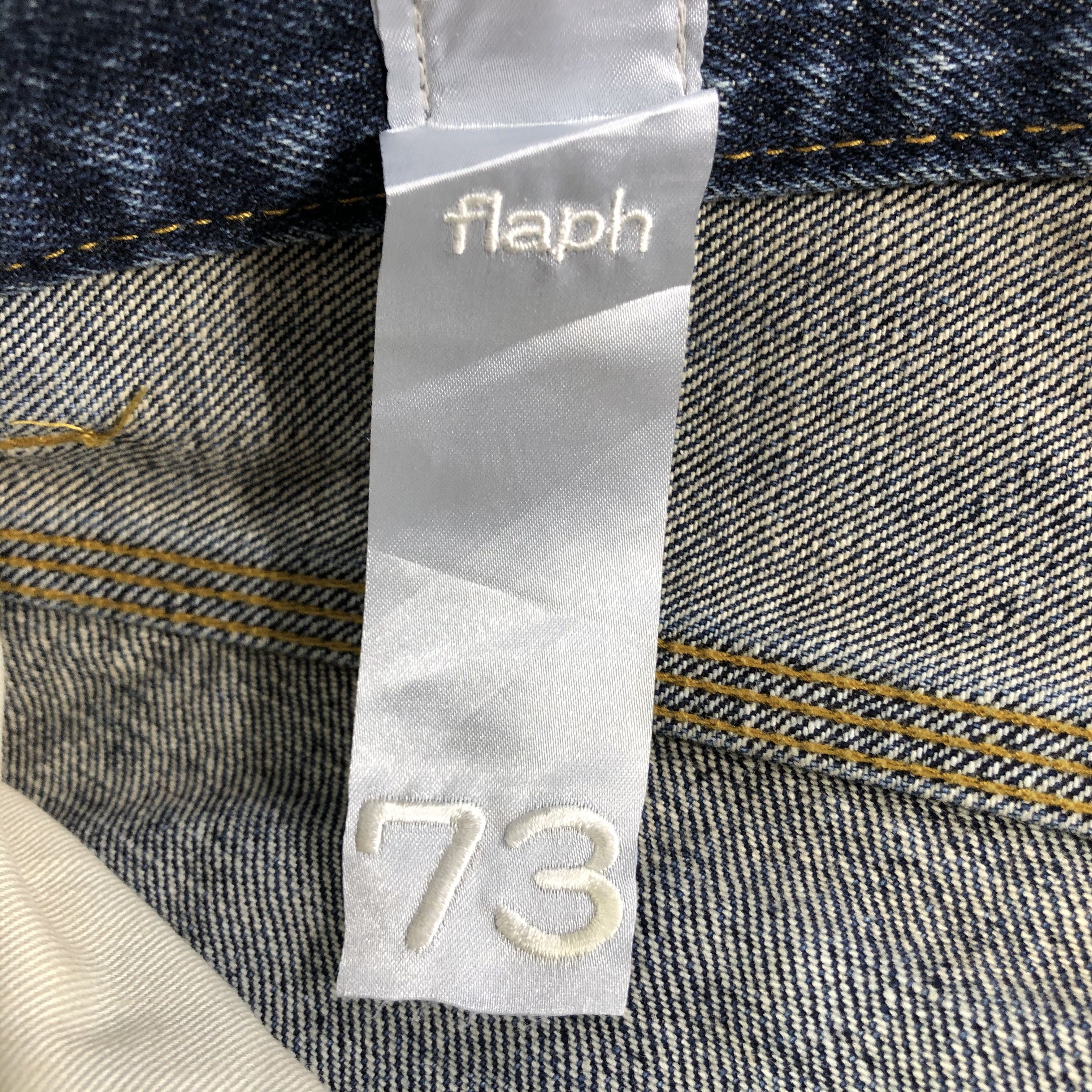 Japanese Brand Flaph Jeans Patchwork Sashiko Denim -J2759 Size US 34 / EU 50 - 9 Thumbnail