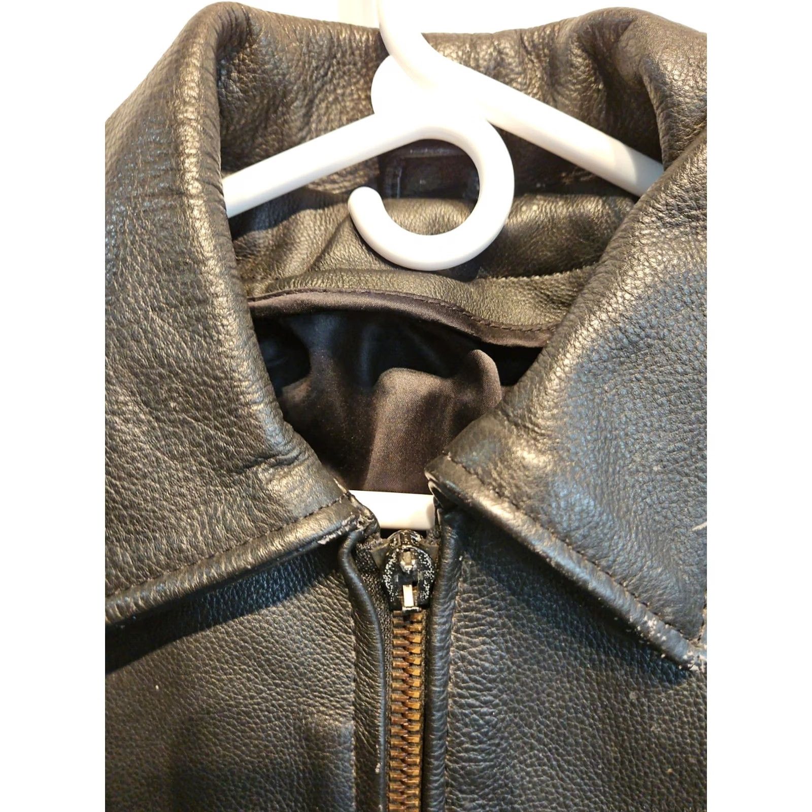 Vintage Vtg Genuine Leather Tassel Black Motorcycle Cafe Racer Jacket Womens Medium Size M / US 6-8 / IT 42-44 - 6 Thumbnail