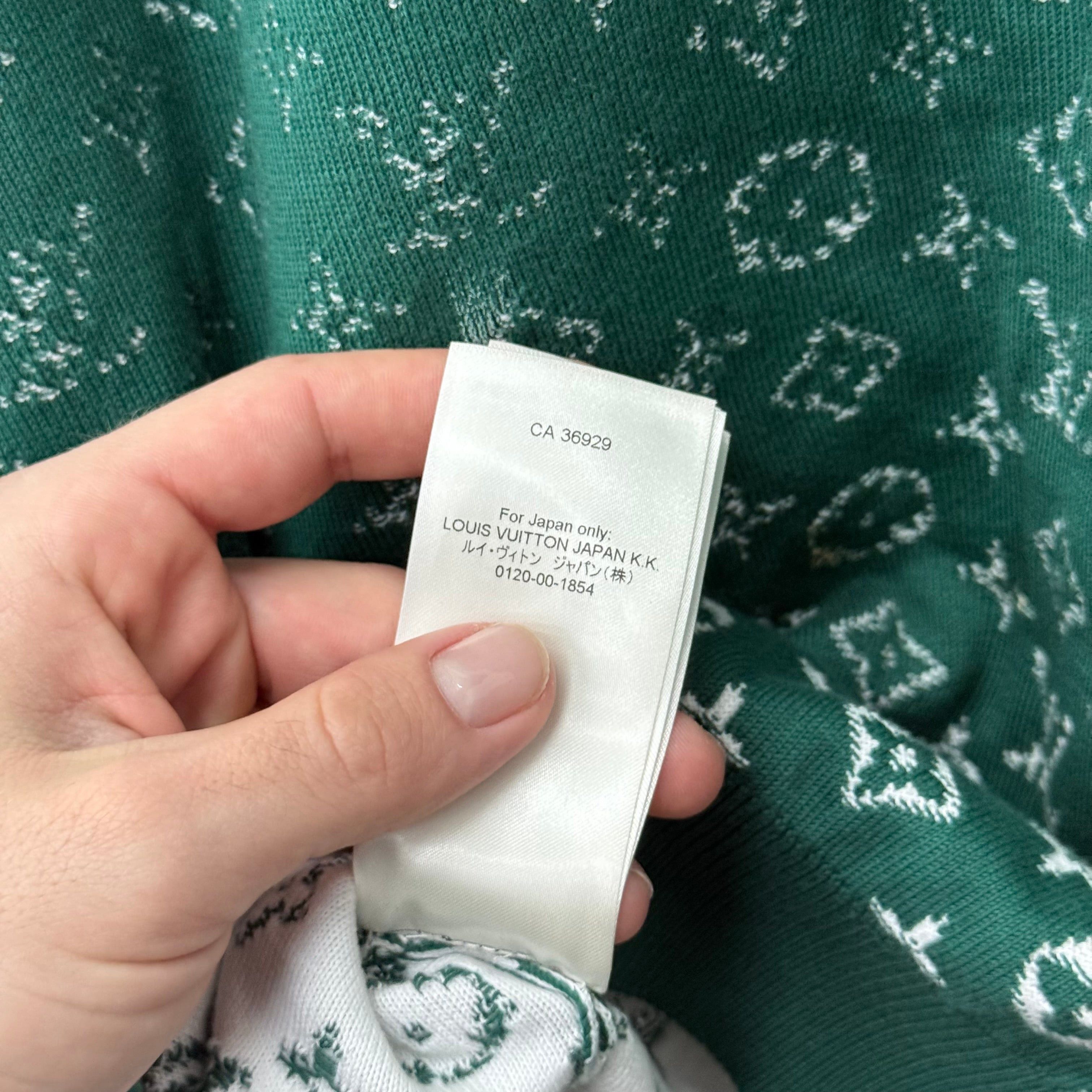 Louis Vuitton Louis Vuitton Monogram Crewneck Green - Size M Size US M / EU 48-50 / 2 - 6 Thumbnail