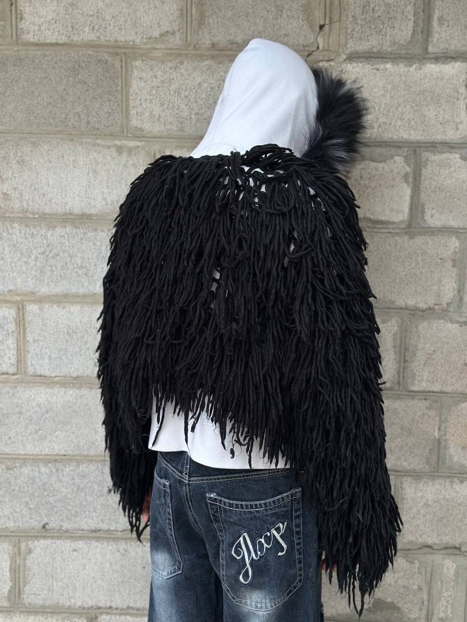 Le Grande Bleu (L.G.B.) VTG Unisex Coat Hand Made Size S Knit Y2K Punk Rave Pop Hype Size US M / EU 48-50 / 2 - 6 Thumbnail