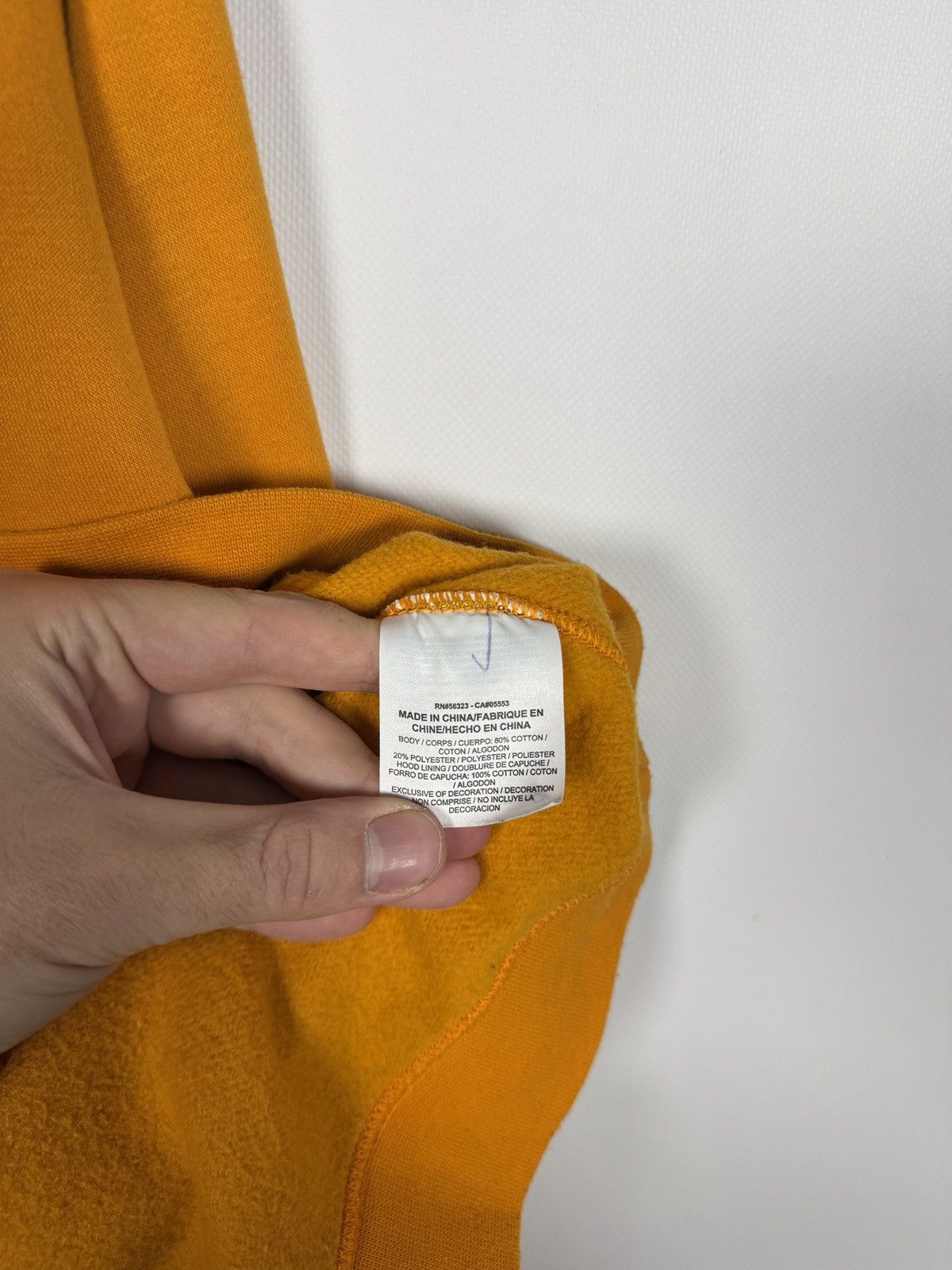 Nike Men’s Nike Sportswear Fleece Full Zip Hoodie Orange Size XL Size US XL / EU 56 / 4 - 9 Thumbnail
