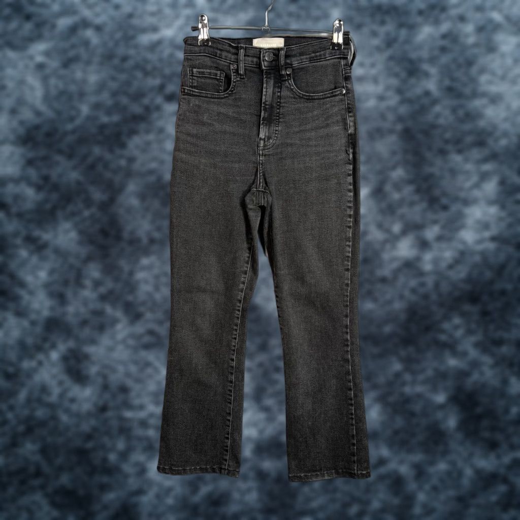 Everlane Everlane Jeans Slim Bootcut Black 25 Womens Denims Stretch Cotton Blend 5-Pocket Inseam 26 Regular Size Type Size 42" / US 20 - 1 Thumbnail