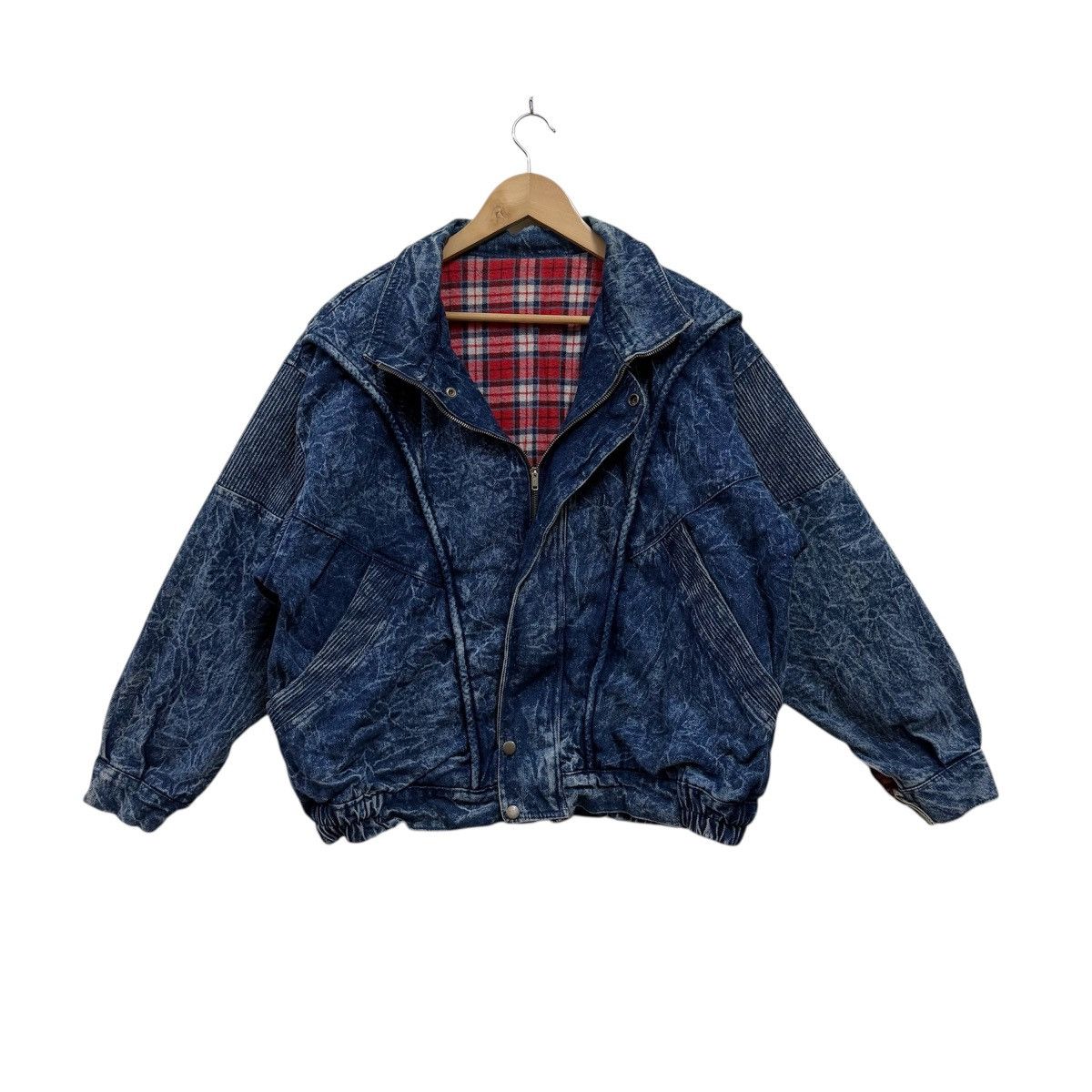 Hysteric Glamour Vintage 90s Stonewashed Denim Jacket Japanese Brand Size US XL / EU 56 / 4 - 1 Thumbnail
