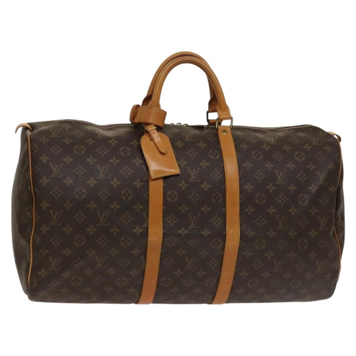 Louis Vuitton LOUIS VUITTON Monogram Keepall 55 Boston Bag M41424 Size ONE SIZE - 1 Thumbnail