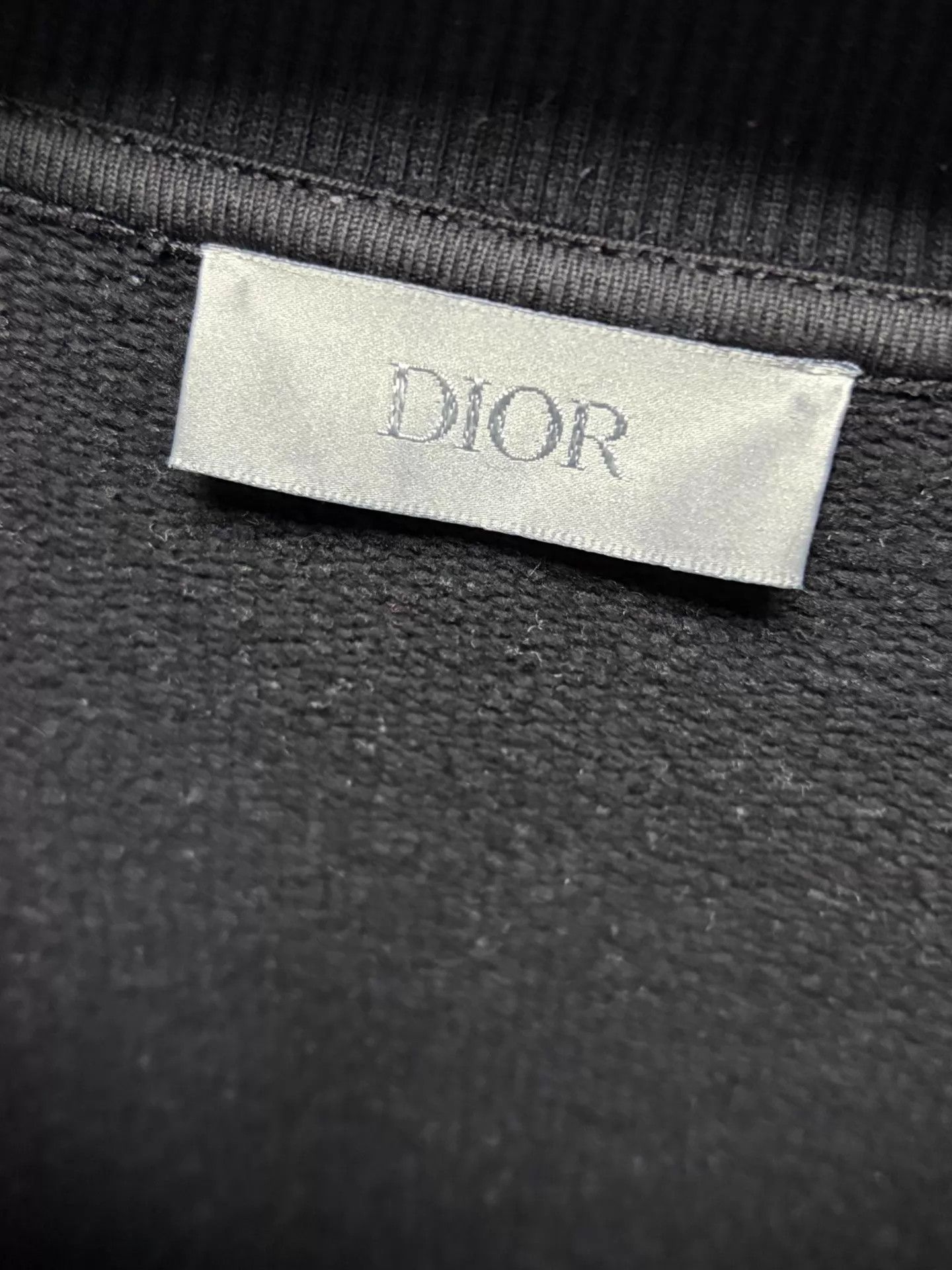 Dior Dior Black CD Embroidered XL Sweatshirt Size US XL / EU 56 / 4 - 3 Thumbnail