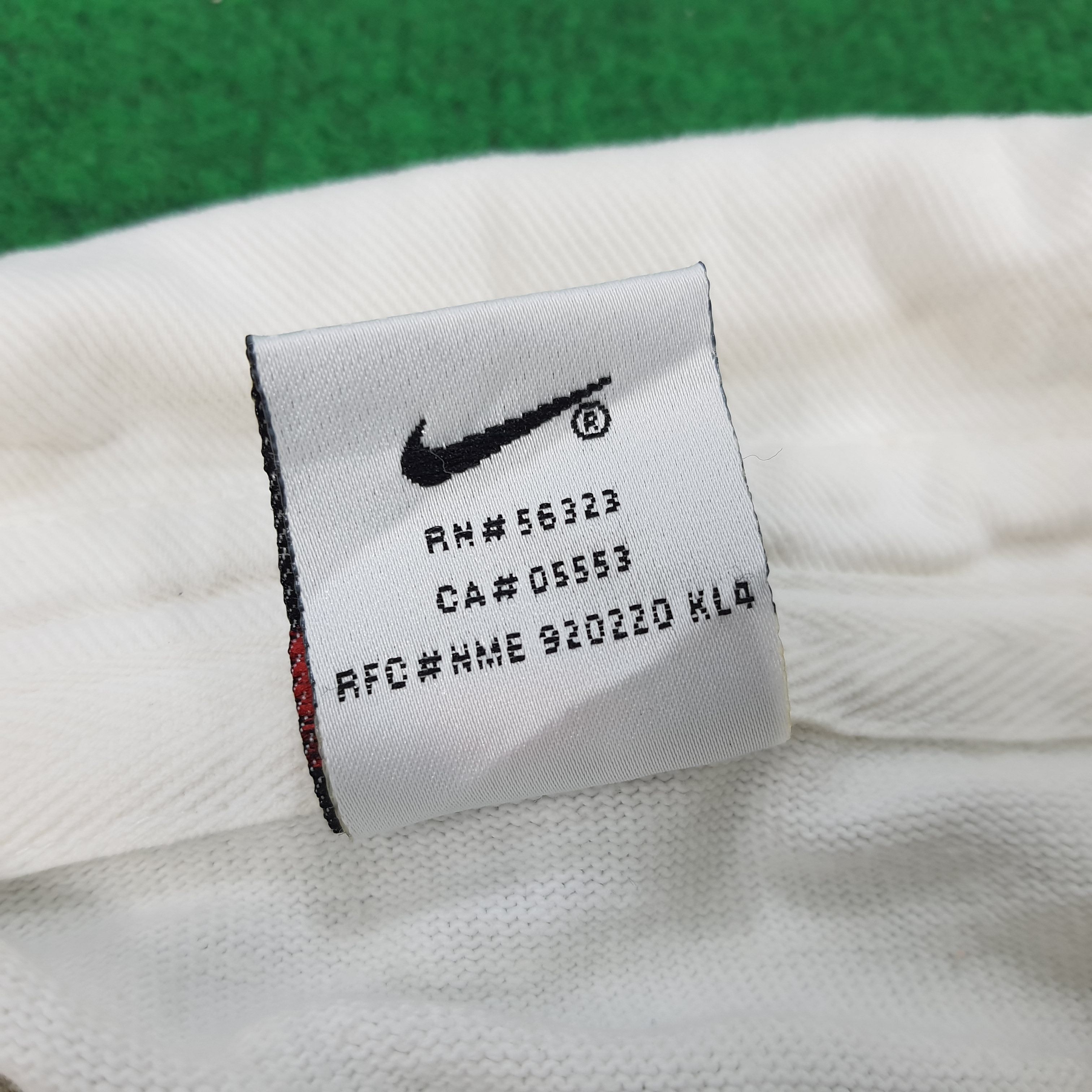 Nike × Vintage Vintage Nike Cellnet 90s Long Sleeve Polo Shirt Size US XL / EU 56 / 4 - 7 Thumbnail