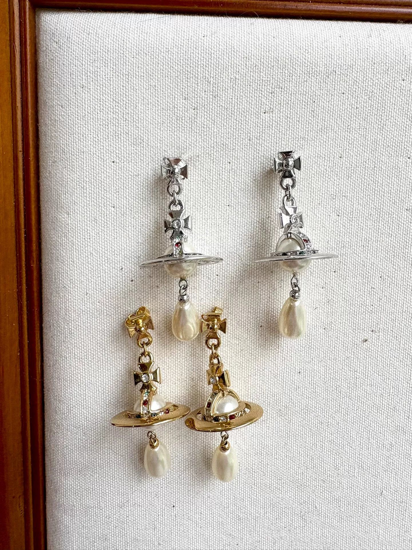 Vivienne Westwood Vivienne Westwood Nana Drop Pearl Earrings 25th