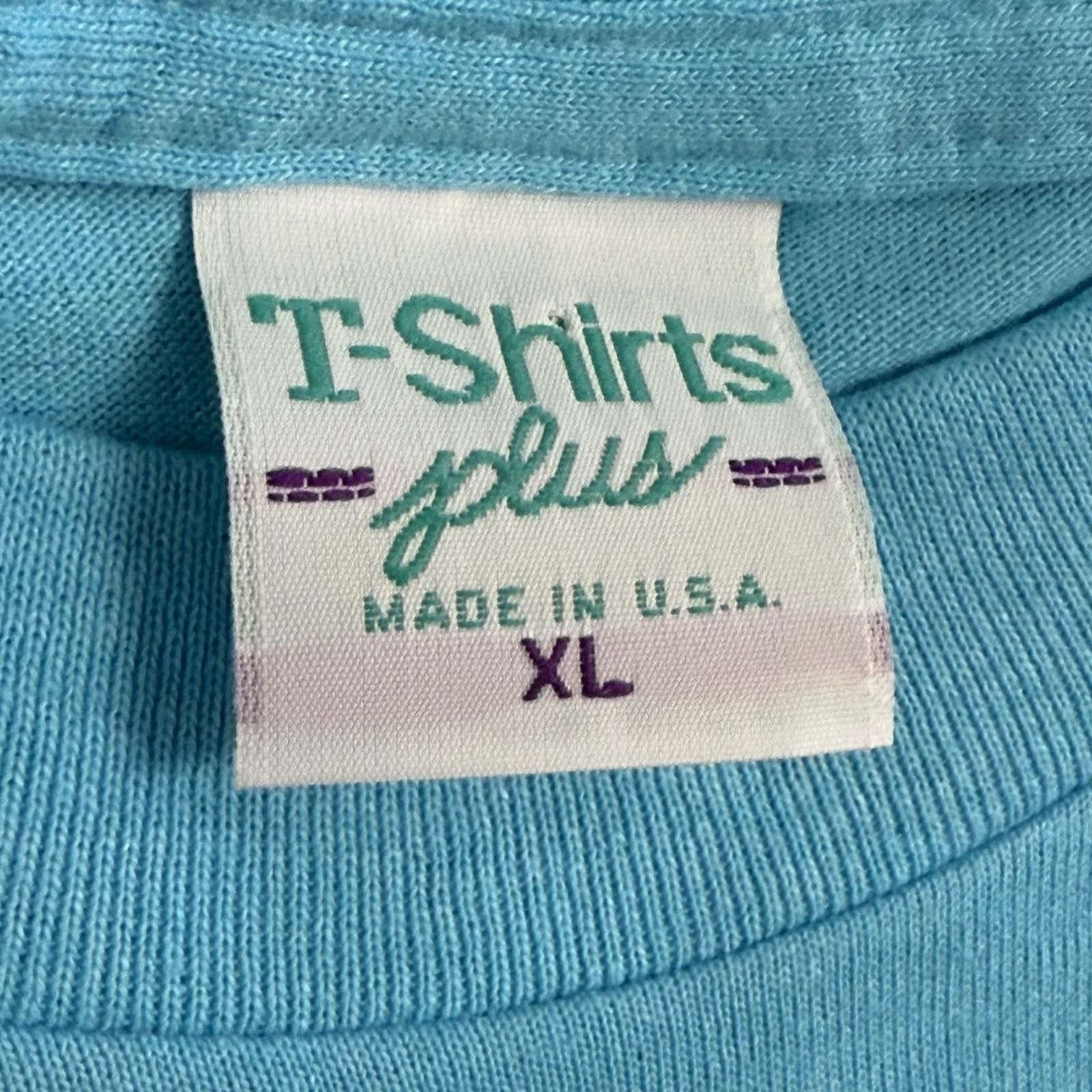 Designer Vtg Single Stitch Sandia High T-Shirt Plus Made in USA XL Size US XL / EU 56 / 4 - 3 Thumbnail