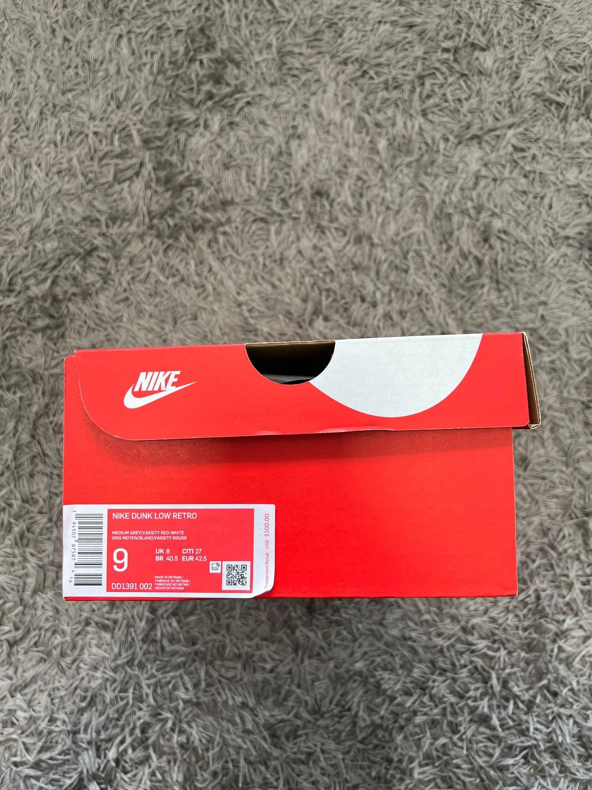 Nike Nike dunk low UNLV Size US 9 / EU 42 - 9 Thumbnail
