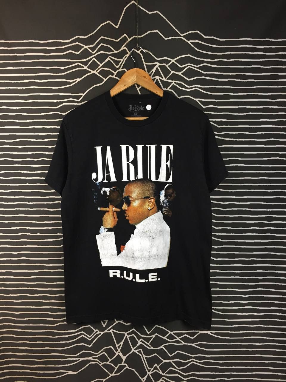 Rap Tees Ja Rule "R.U.L.E." Album Cover Hip Hop Rap Tee Size US S / EU 44-46 / 1 - 2 Thumbnail