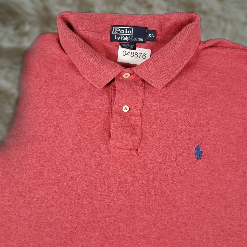 Ralph Lauren Ralph Lauren Polo Shirt Mens XL Red Pony Casual Short Sleeve Size US XL / EU 56 / 4 - 1 Thumbnail