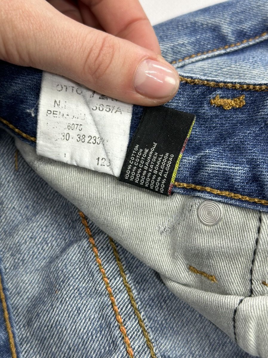 Takashi Murakami Vintage Denim Jeans Japanese Design Y2k Diesel Avantgarde Size US 32 / EU 48 - 7 Thumbnail