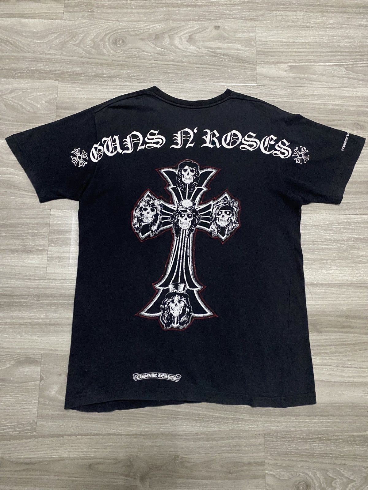 Pre-owned Chrome Hearts St - Faded Guns N Roses  In Black