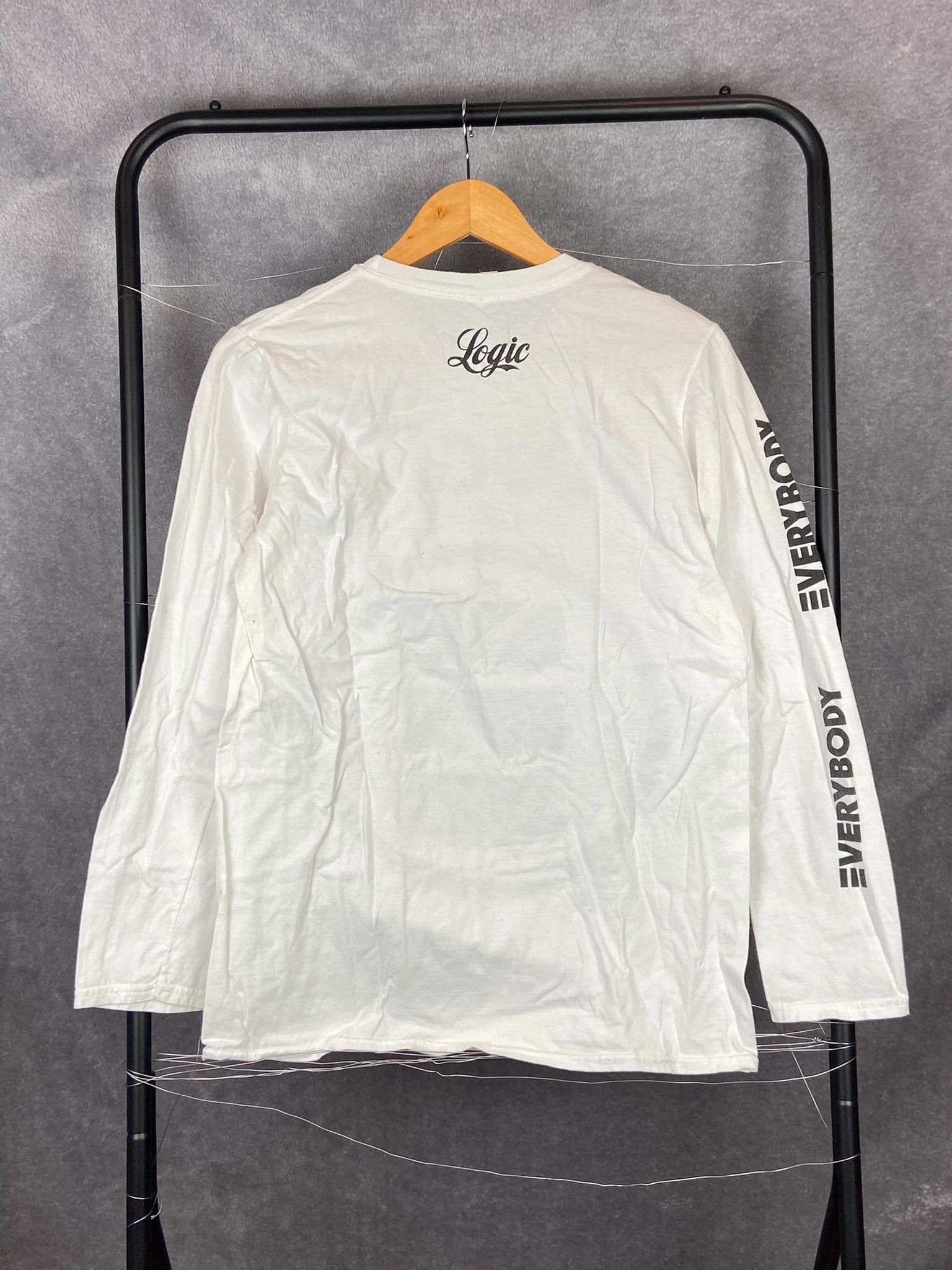 Logic Logic Longsleeve / Equality Logo / Tour Merch / White / M Size US M / EU 48-50 / 2 - 5 Thumbnail
