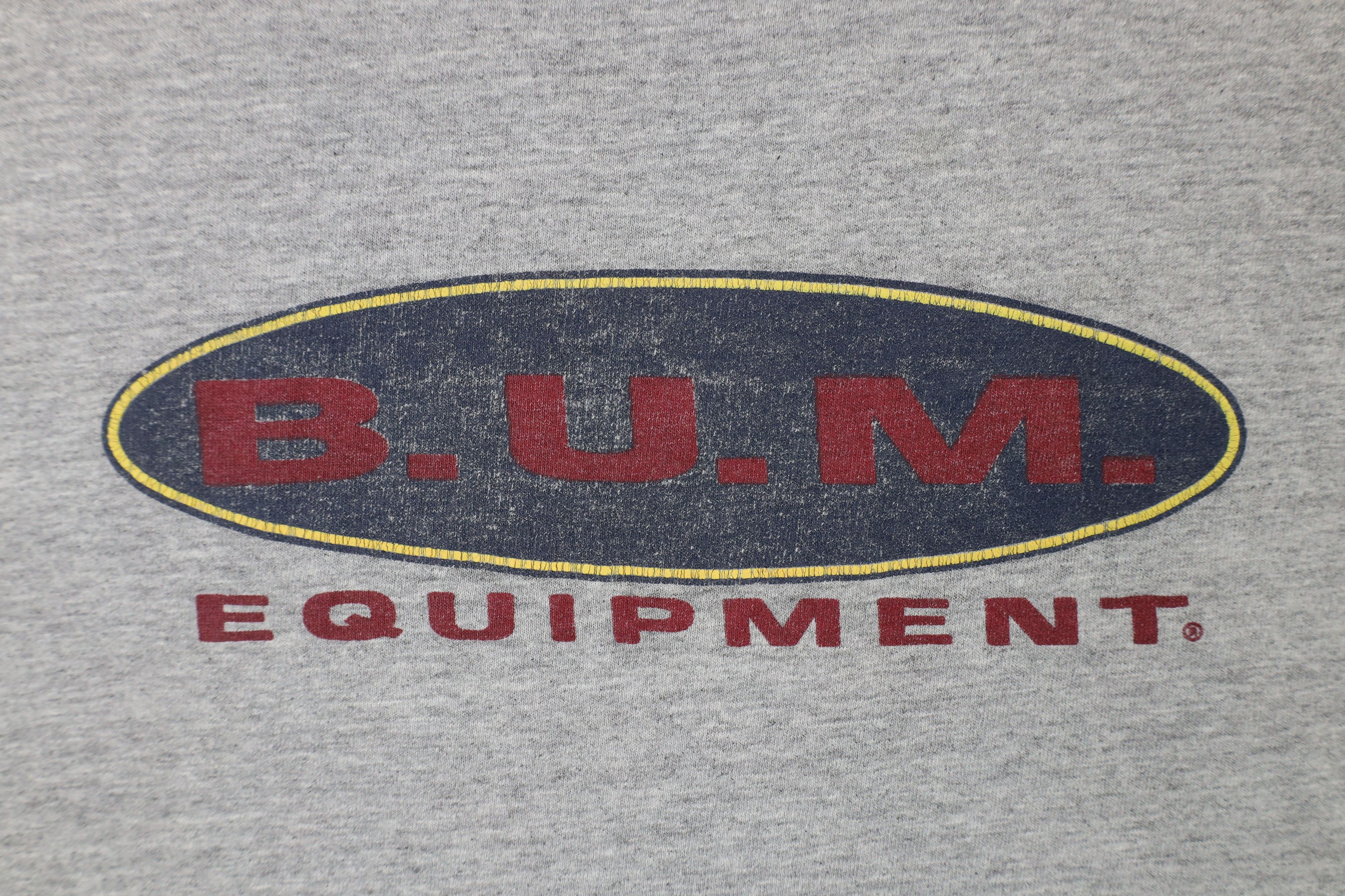 Vintage Vintage 90s Bum Equipment Spell Out Short Sleeve T-Shirt USA Size US L / EU 52-54 / 3 - 4 Thumbnail