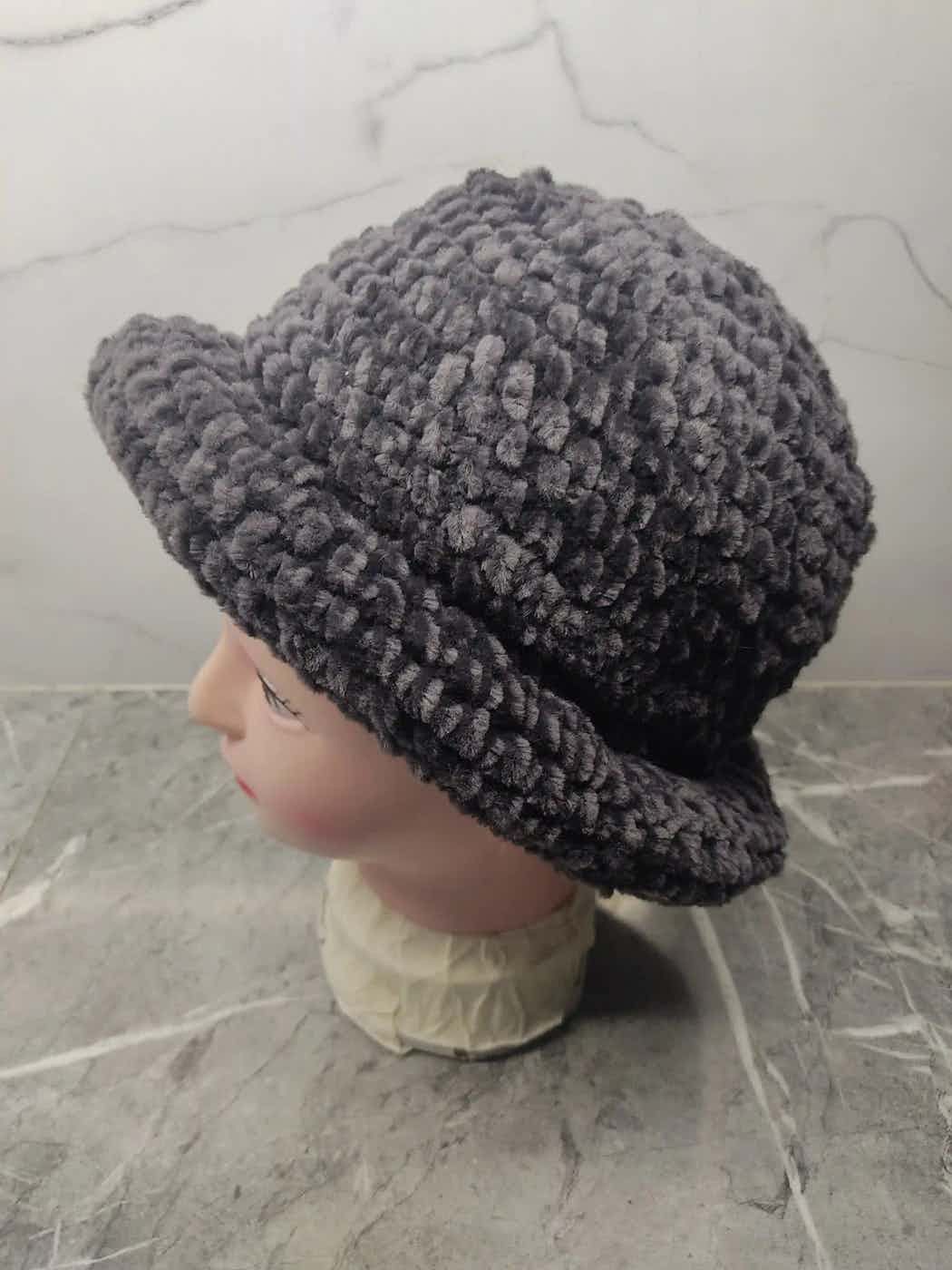 Handmade × Vintage Unknown Knit Bucket Hat Size ONE SIZE - 1 Thumbnail