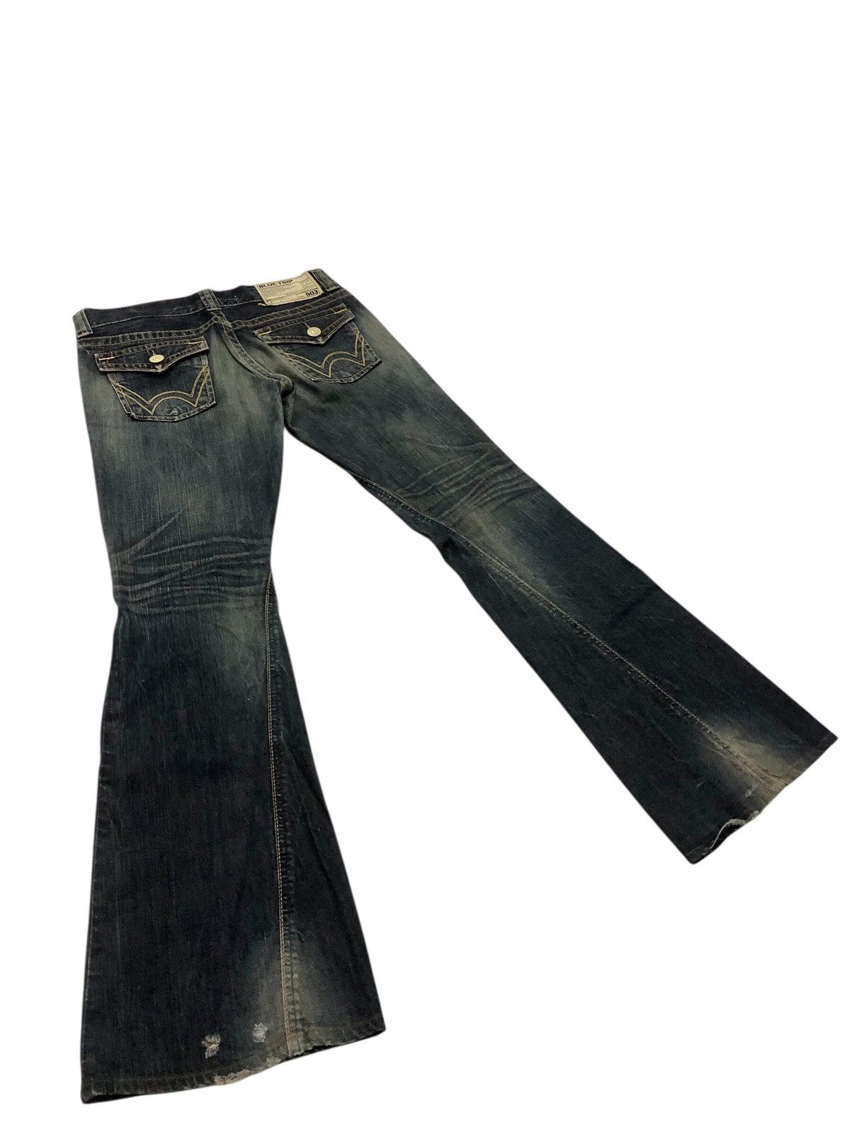 If Six Was Nine × Japanese Brand If Six Was Nine Style - Flare Edwin Rusty wash w31 Size US 31 - 2 Thumbnail