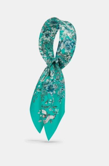 Dior o1w1db11024 Size: OS / D-Floral 90 Square Scarf Size ONE SIZE - 1 Thumbnail