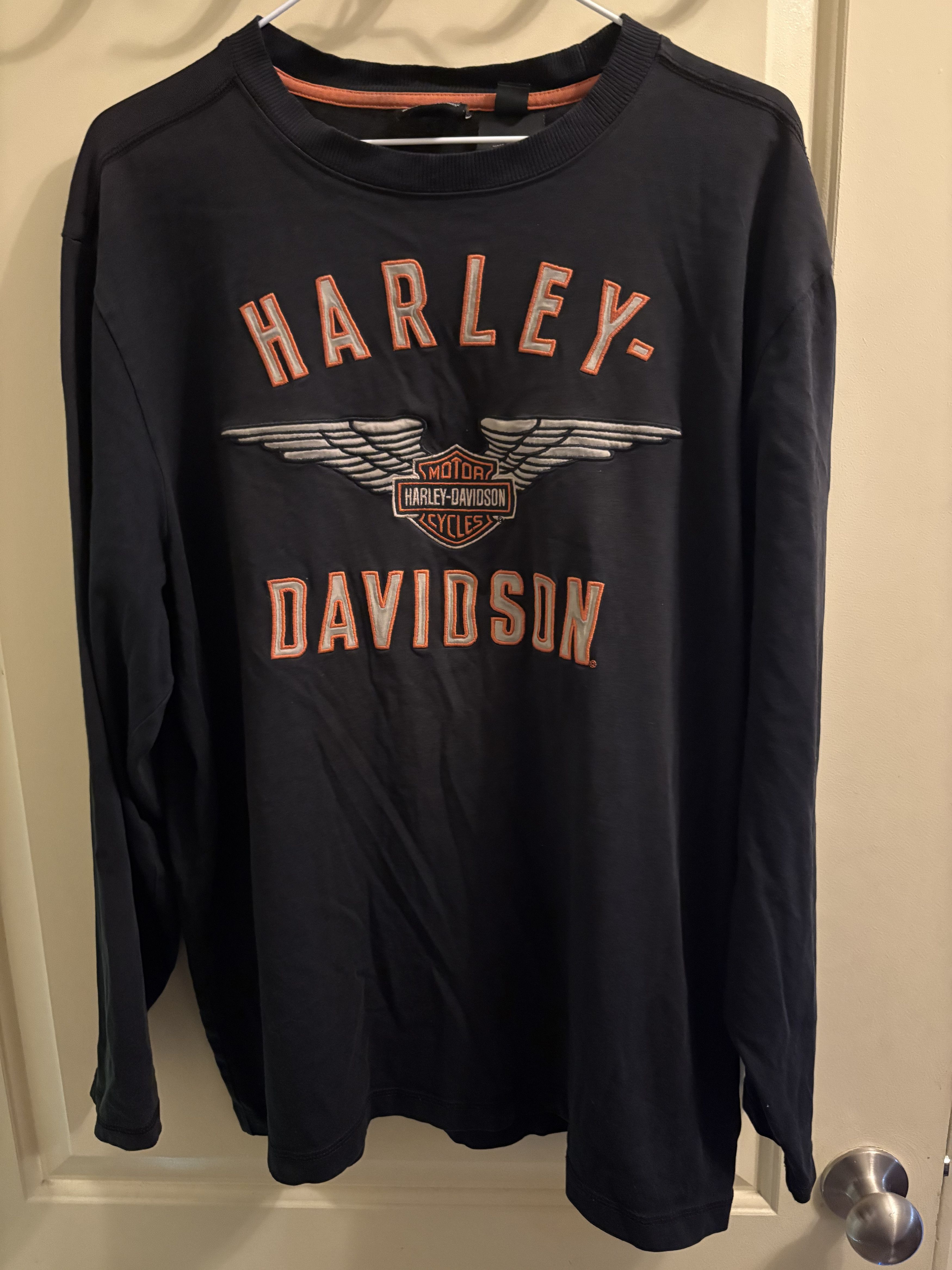 Harley Davidson 2 Panel Harley Davidson Longsleeve Size US L / EU 52-54 / 3 - 1 Thumbnail