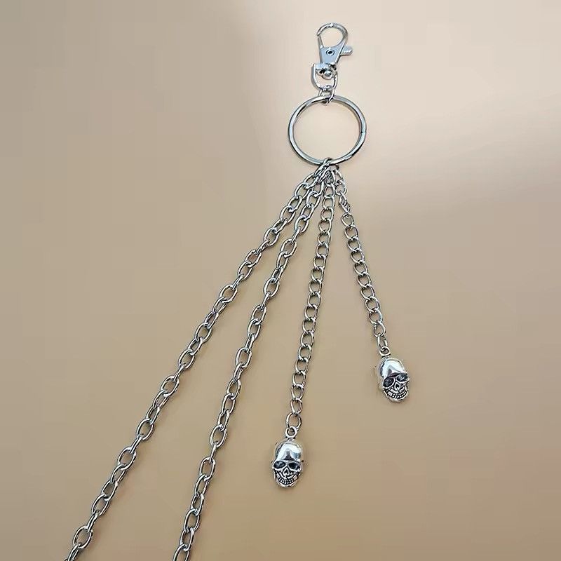 Other Skull Pants Waist Belt Chain Size ONE SIZE - 2 Thumbnail