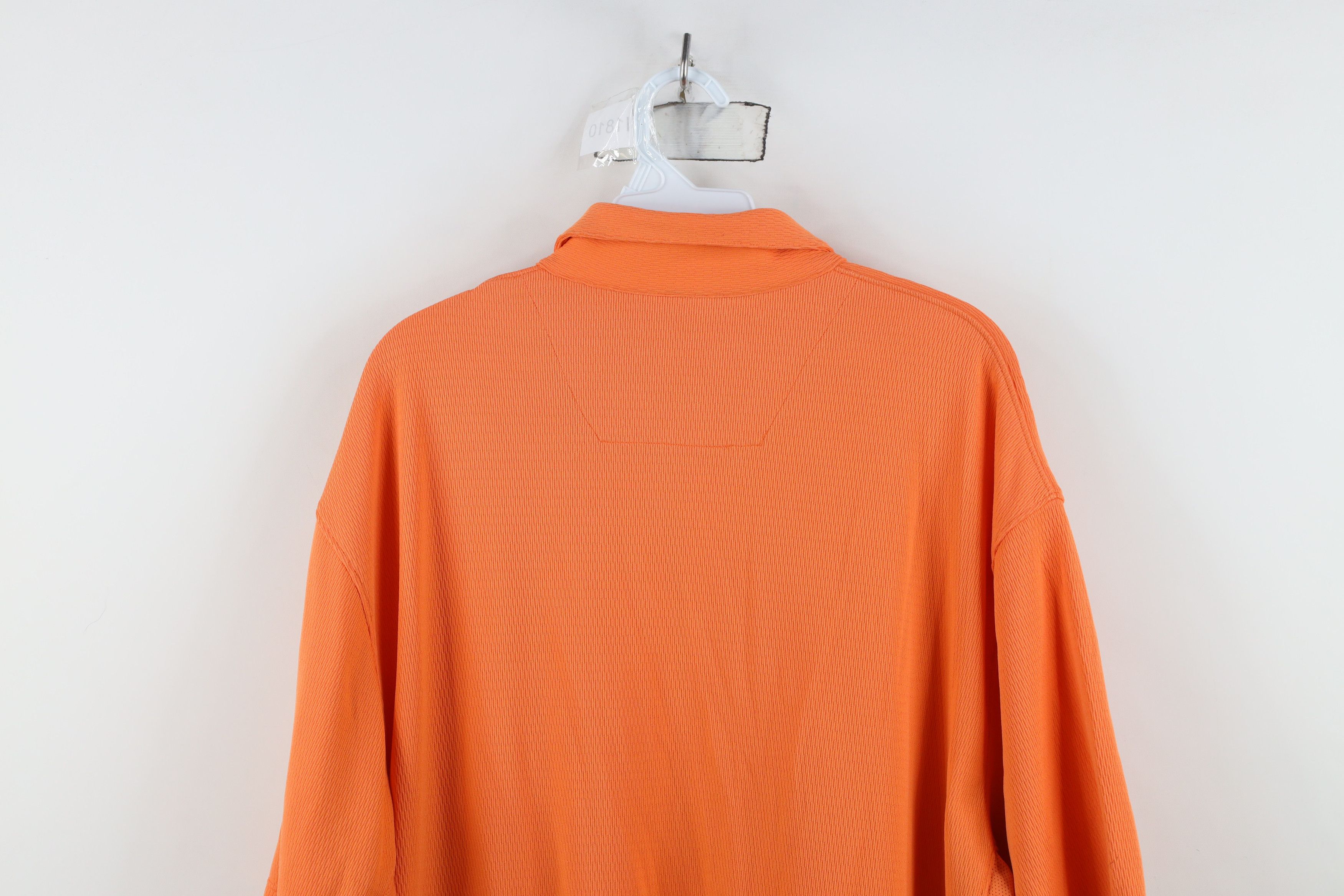 Nike Vintage Y2K Nike Golf Scott Mini Swoosh Thermal Knit Polo Size US XXL / EU 58 / 5 - 12 Thumbnail