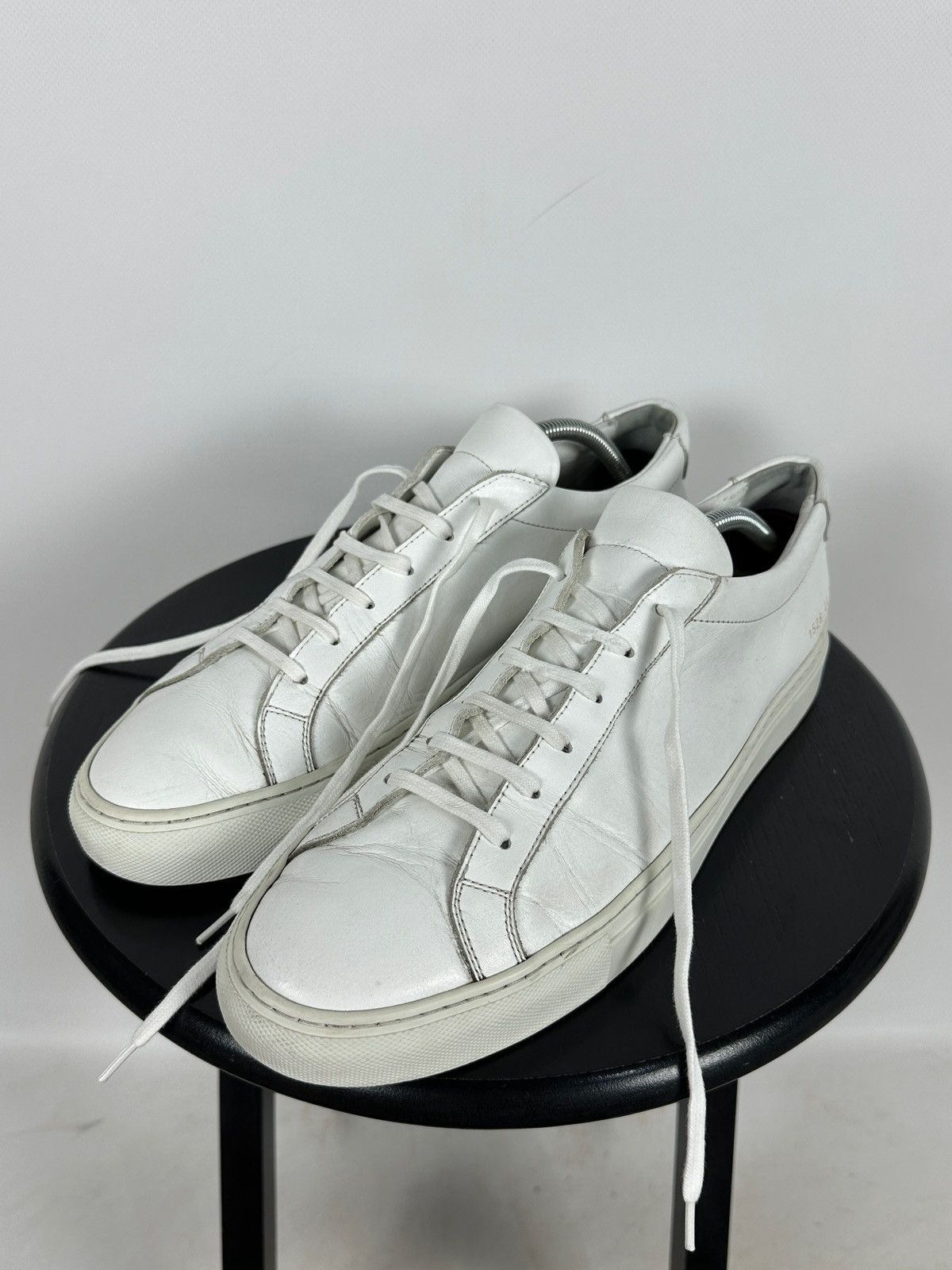Common Projects Common Projects Original Achilles 1528 Low White Sneakers Size US 11 / EU 44 - 13 Thumbnail