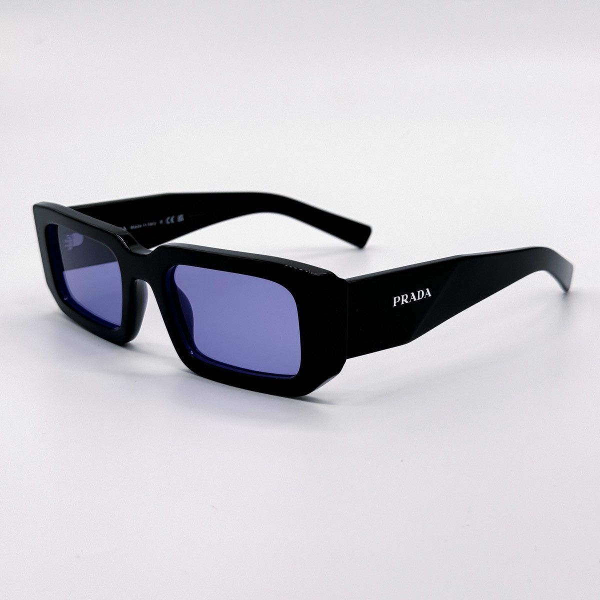 Prada NEW PRADA SPR 06Y 02Z01O SQUARE BLACK PR 06YZ SUNGLASSES Size ONE SIZE - 6 Thumbnail
