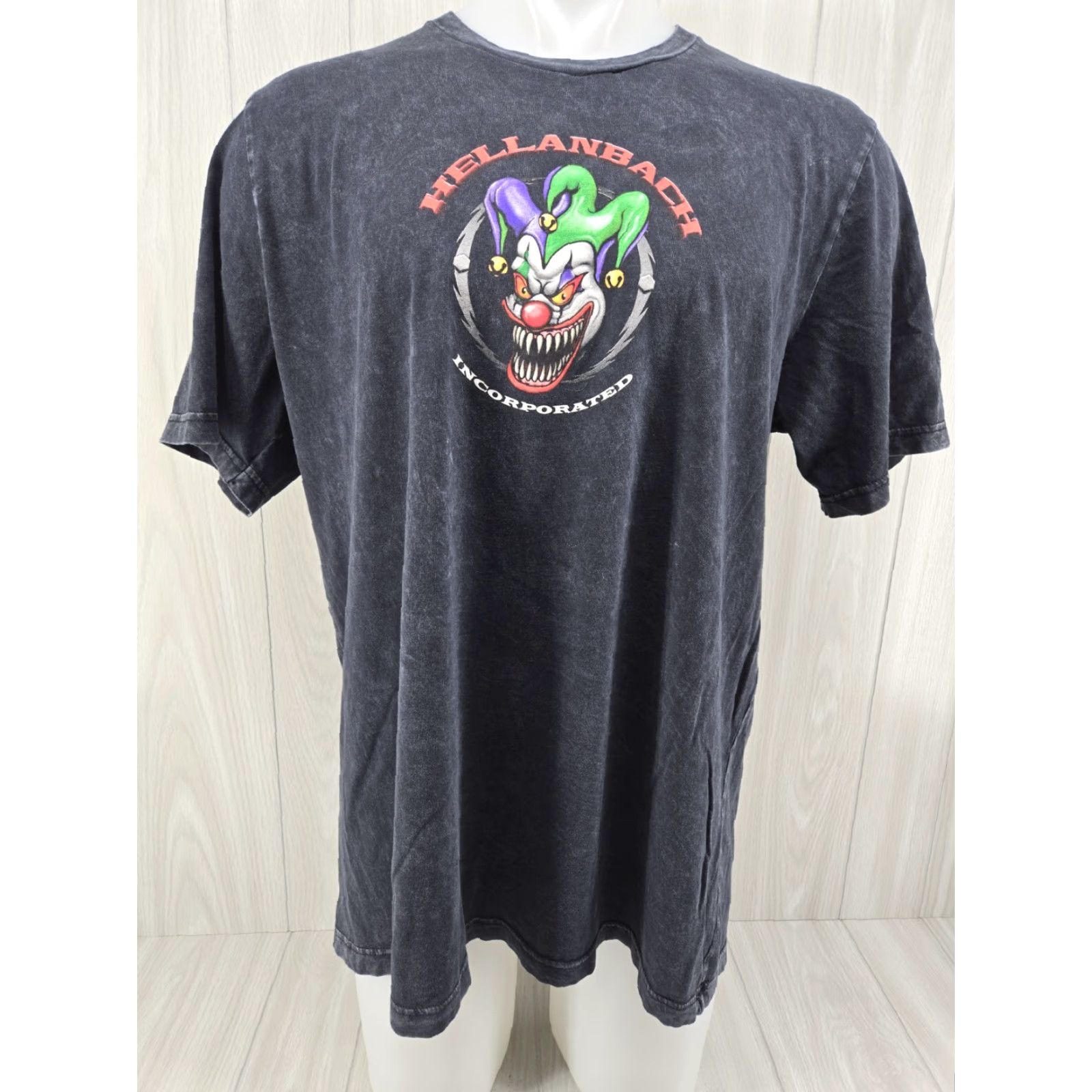Gildan Hellanbach Incorporated Who's Your Daddy Joker Clown shirt XL Men T-Shirt Black Size US XL / EU 56 / 4 - 2 Thumbnail