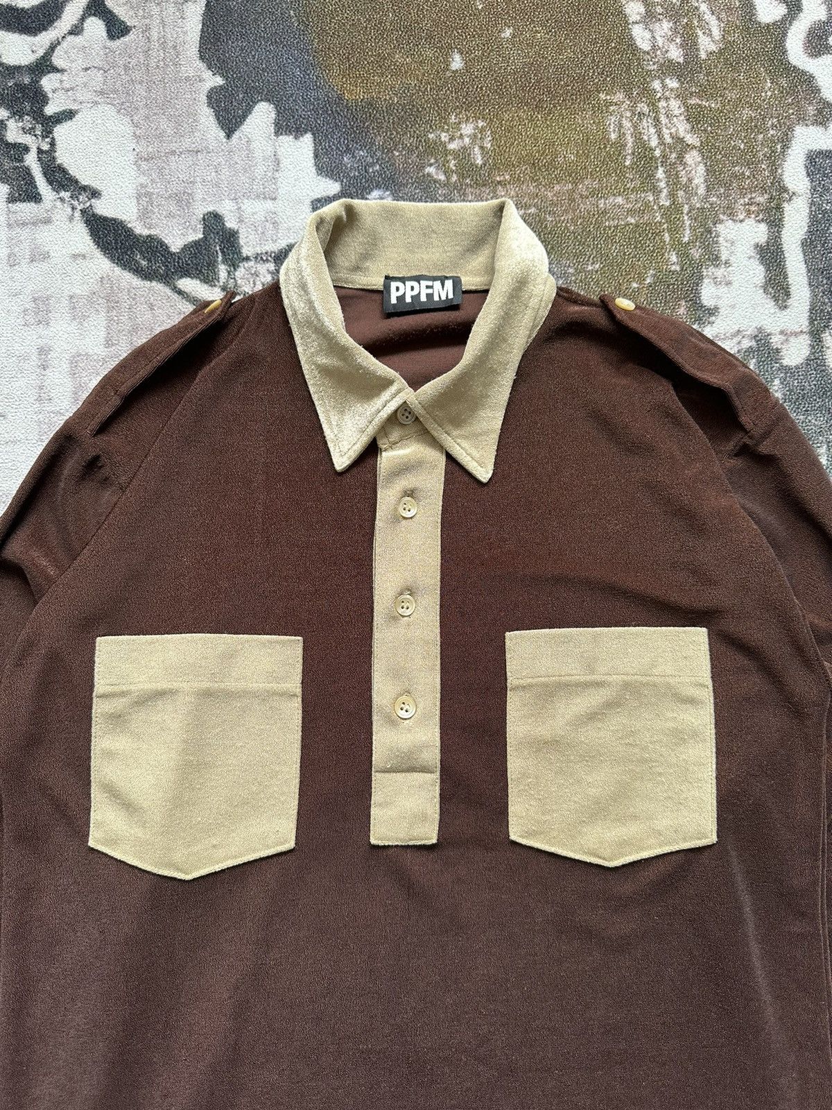 PPFM AW1996 PPFM polo double pocket Size US M / EU 48-50 / 2 - 4 Thumbnail