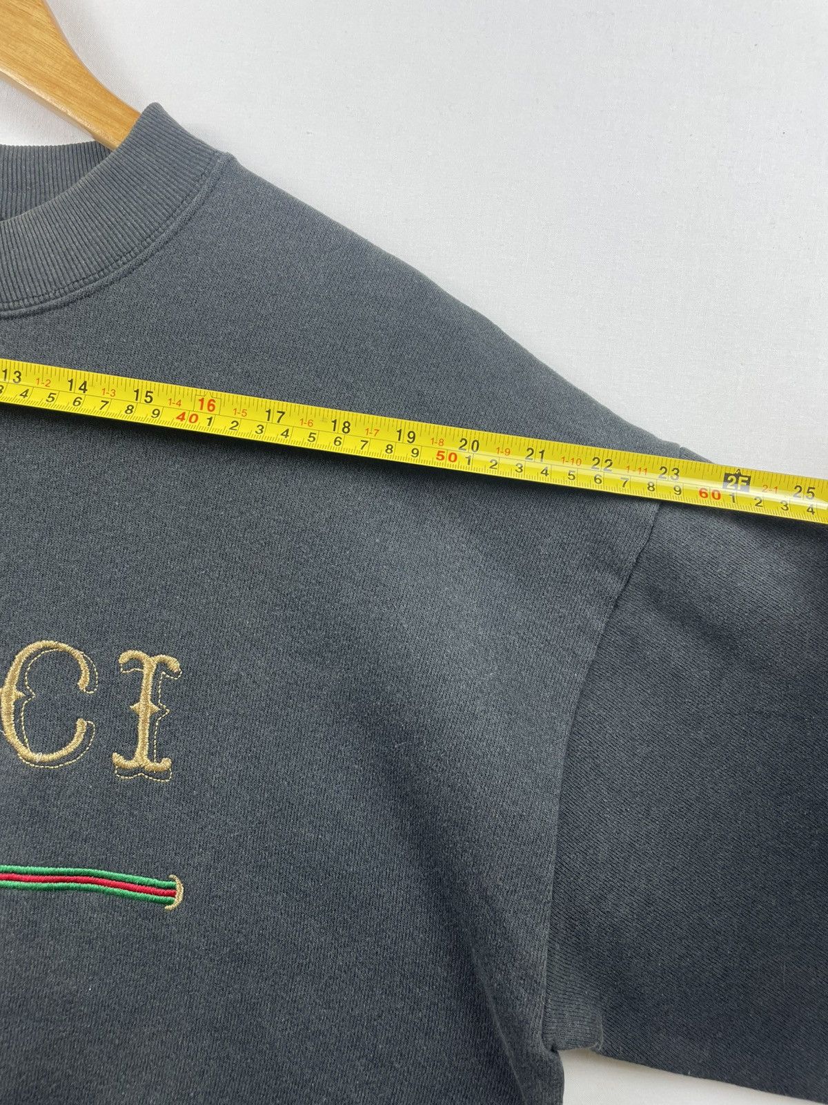 Gucci Vintage Gucci Sweatshirt Embroidery Logo Size US L / EU 52-54 / 3 - 7 Thumbnail