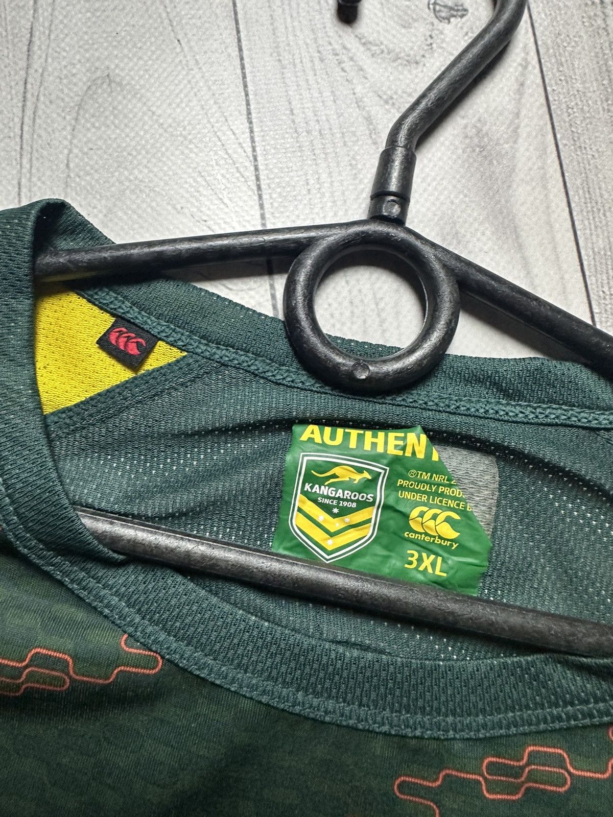 Canterbury of New Zealand Vintage Holden Kangaroos rugby jersey size XXL rare Size US XXL / EU 58 / 5 - 3 Thumbnail