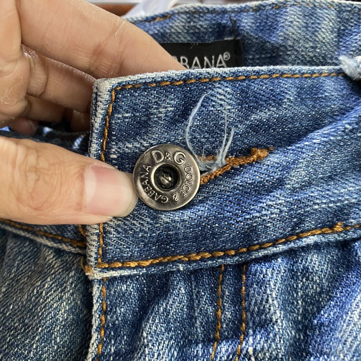 Dolce & Gabbana Vintage Y2K Dolce & Gabbana Straight Cut Denim Jeans Size US 36 / EU 52 - 13 Thumbnail