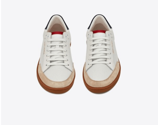 Saint Laurent Paris o1bcso1str0724 Sneakers in White Size US 8 / EU 41 - 3 Thumbnail